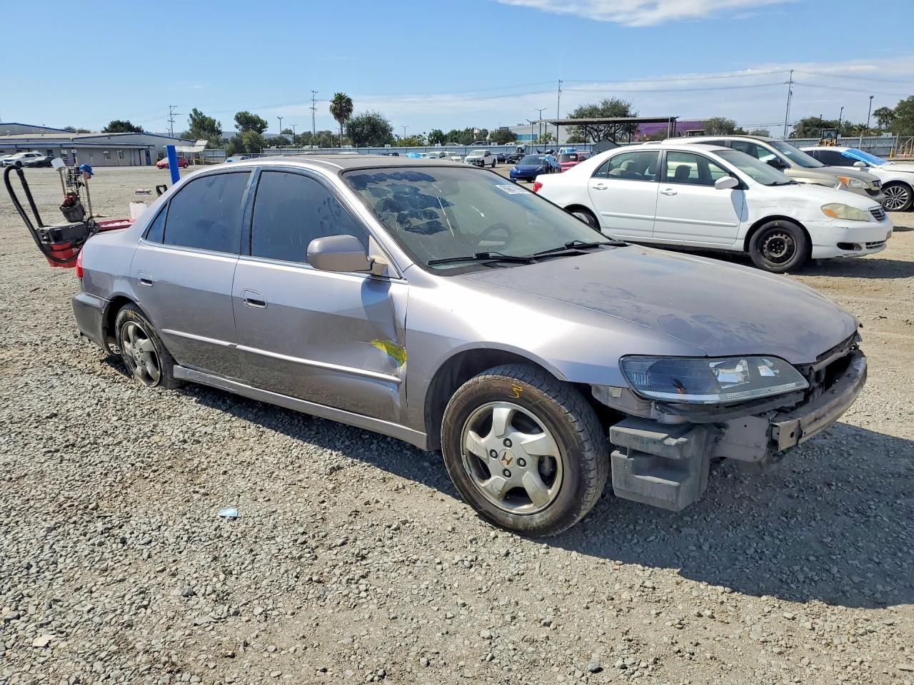 2000 Honda Accord Ex Gray vin: JHMCG556XYC033406
