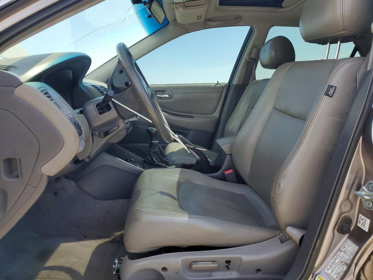 2000 Honda Accord Ex Gray vin: JHMCG556XYC033406