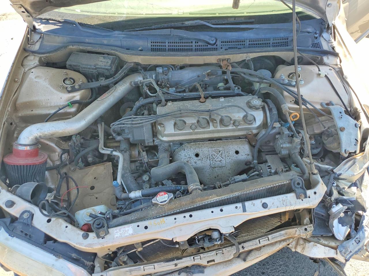 2000 Honda Accord Gold vin: JHMCG5640YC000301
