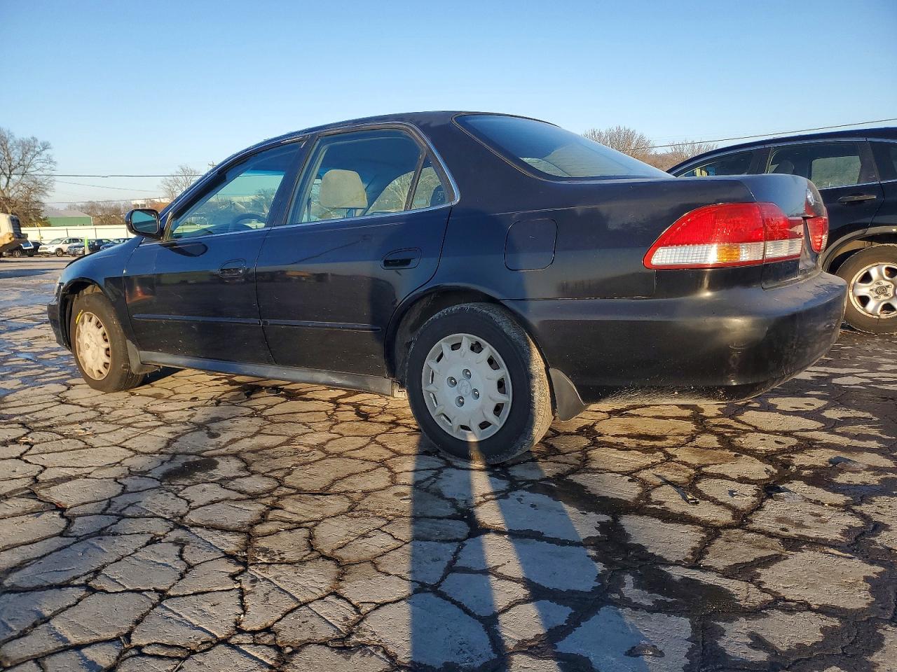 2001 Honda Accord Lx Black vin: JHMCG56411C000295