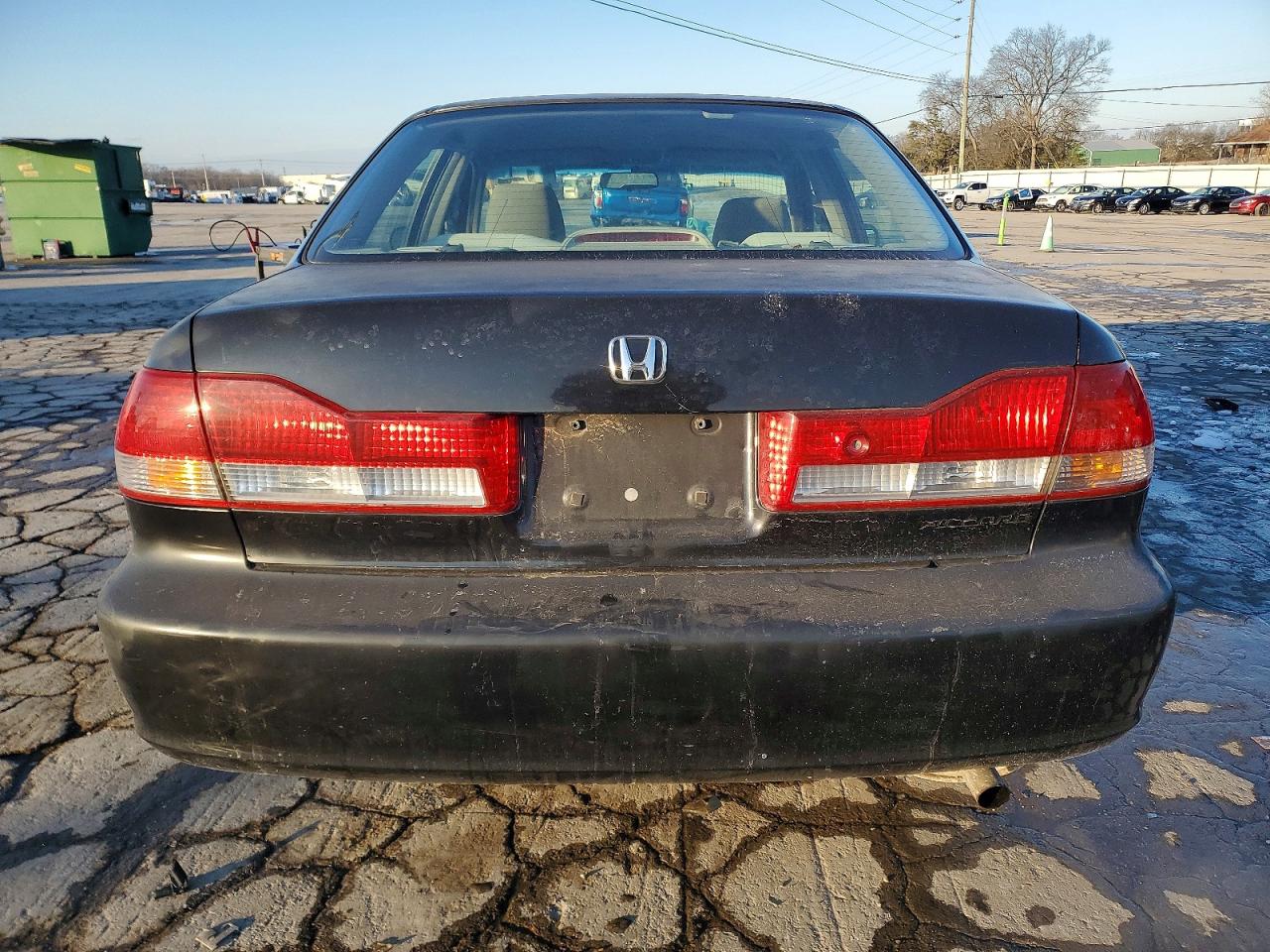2001 Honda Accord Lx Black vin: JHMCG56411C000295