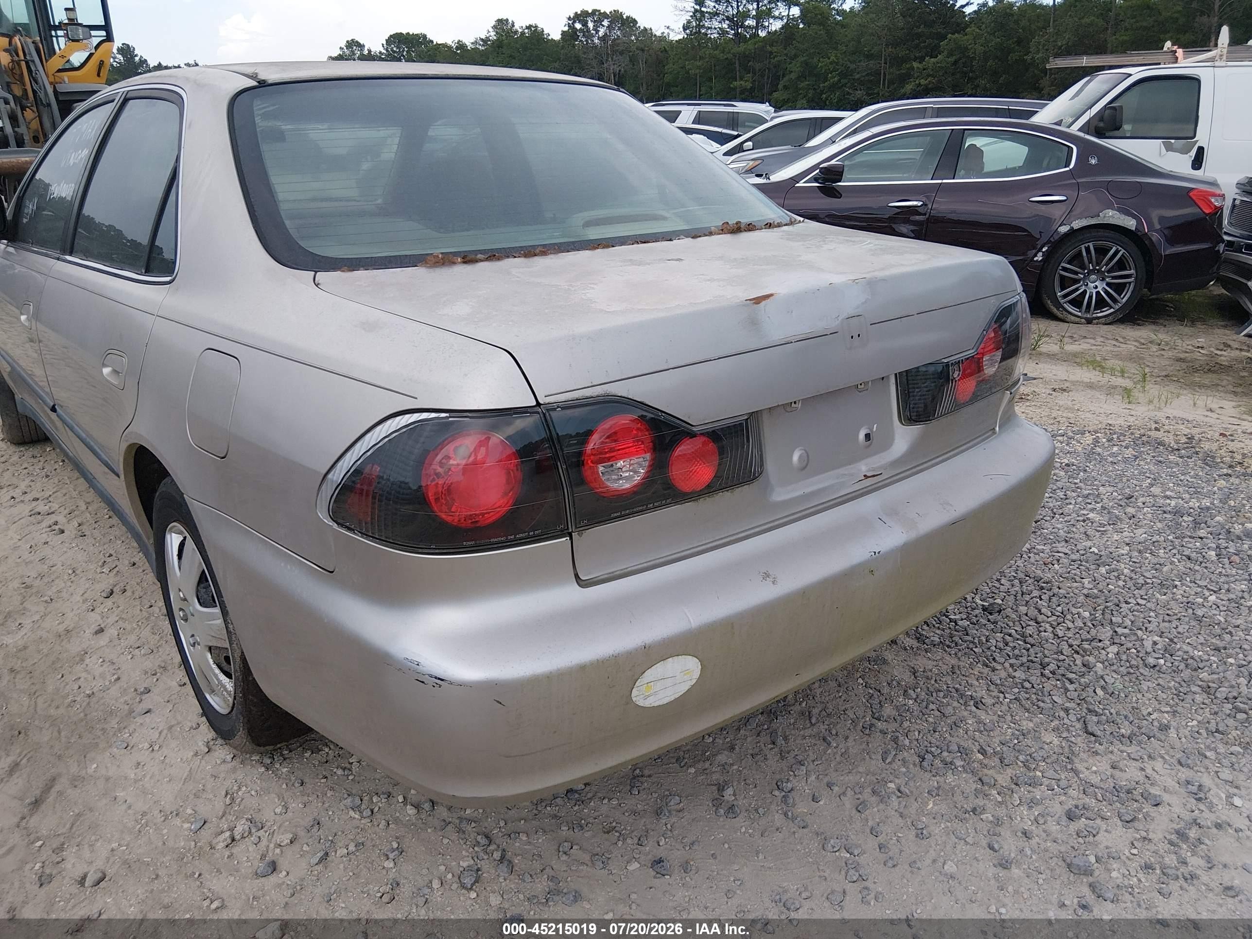 1999 Honda Accord Lx Beige vin: JHMCG5641XC003903