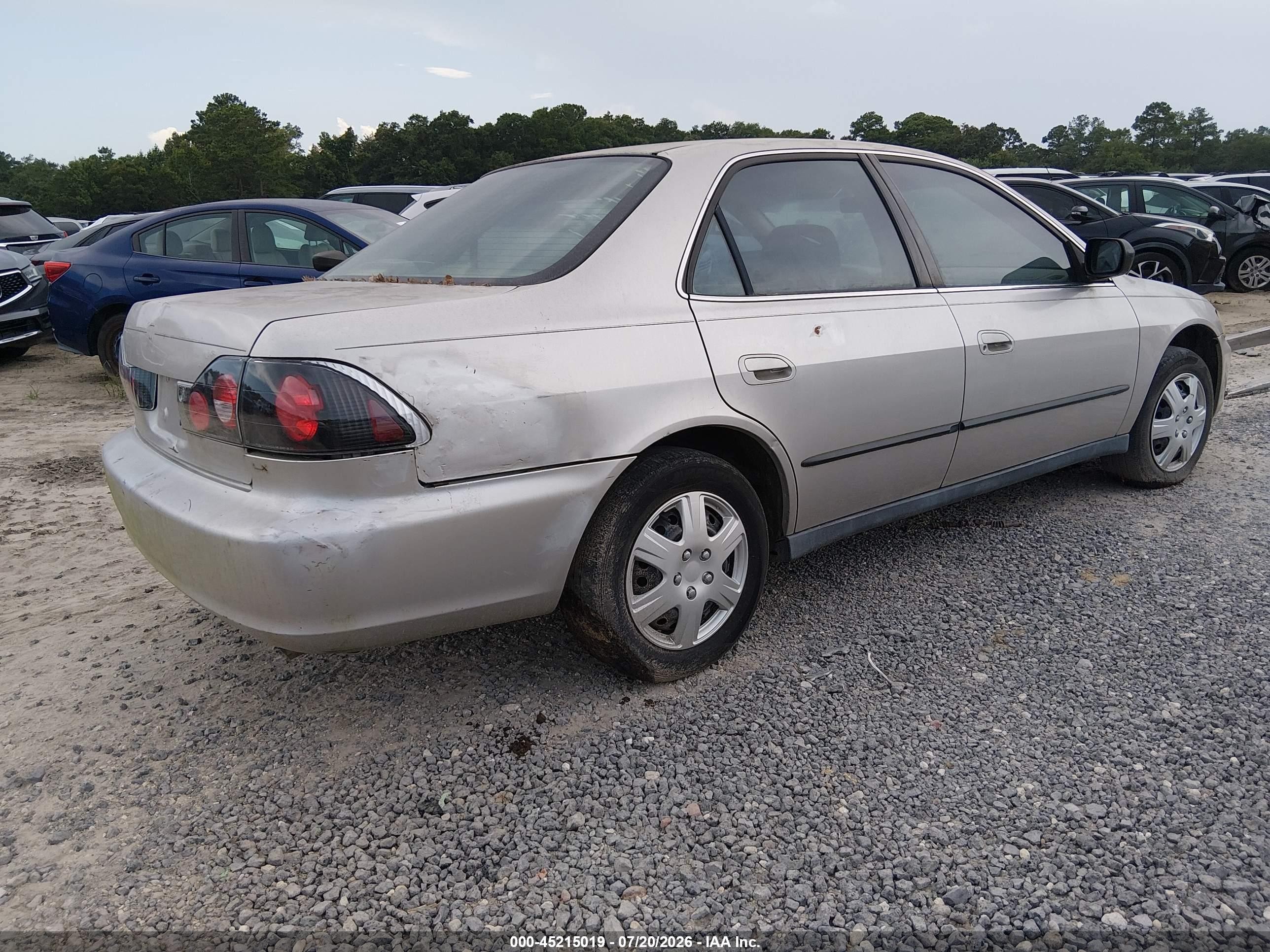 1999 Honda Accord Lx Beige vin: JHMCG5641XC003903