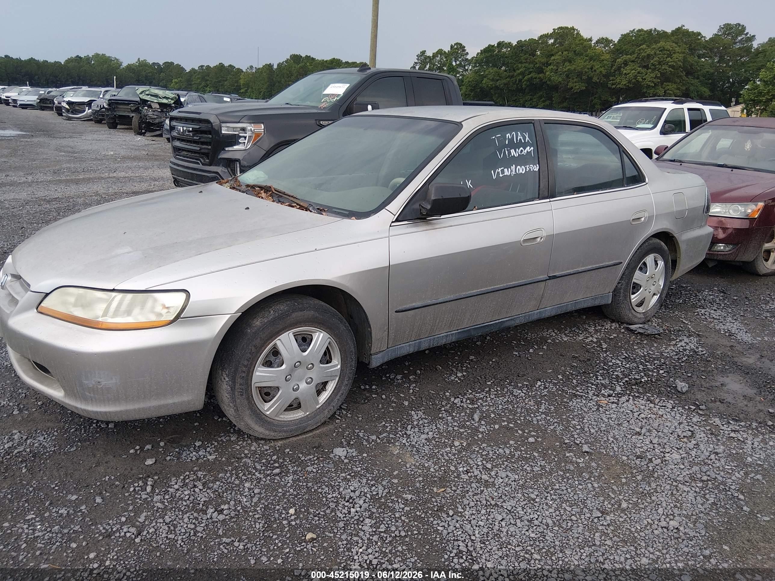 1999 Honda Accord Lx Beige vin: JHMCG5641XC003903