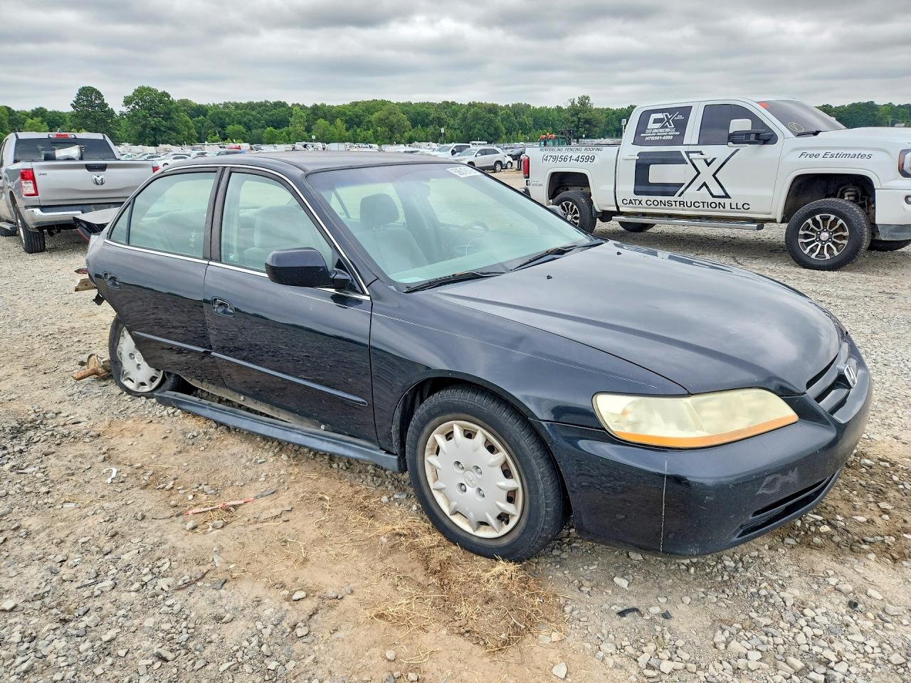 2001 Honda Accord Lx Black vin: JHMCG56421C000063