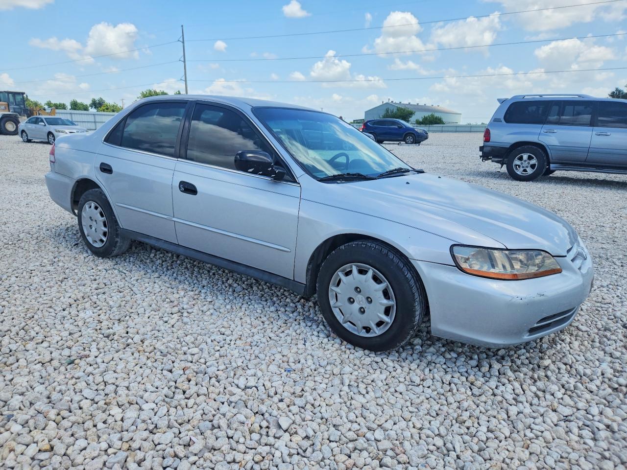 2001 Honda Accord Lx Silver vin: JHMCG56421C011256