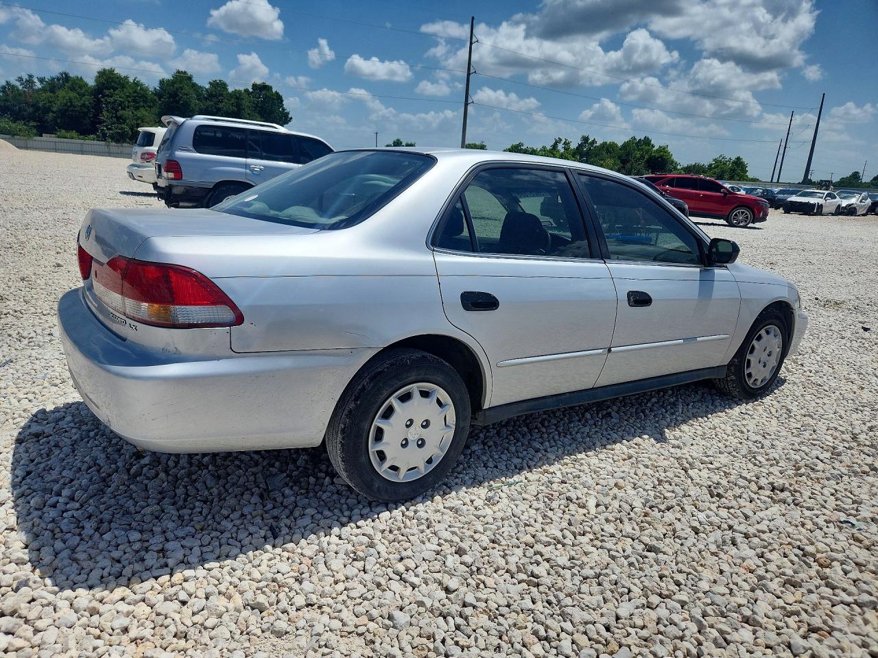 2001 Honda Accord Lx Silver vin: JHMCG56421C011256
