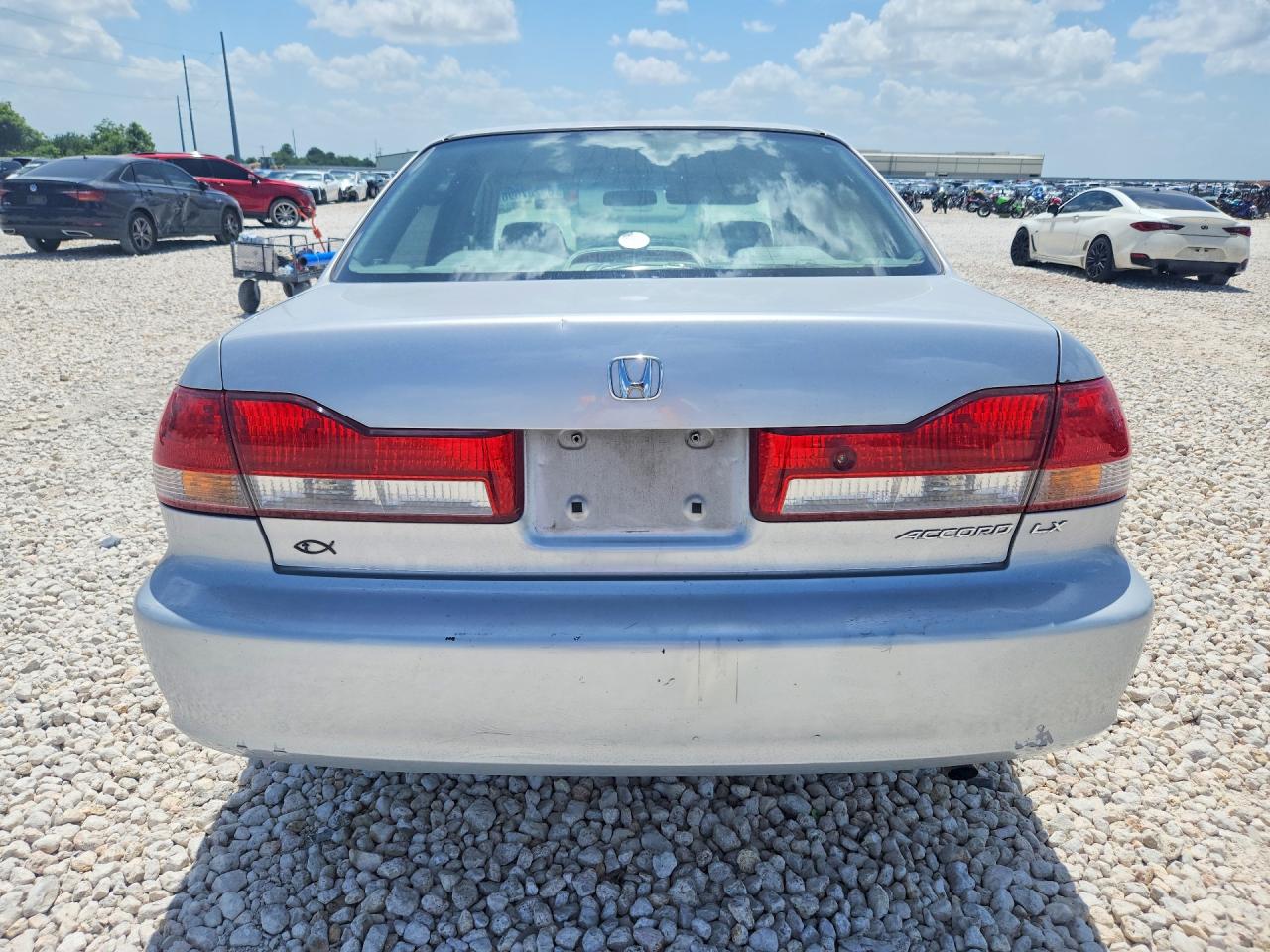 2001 Honda Accord Lx Silver vin: JHMCG56421C011256
