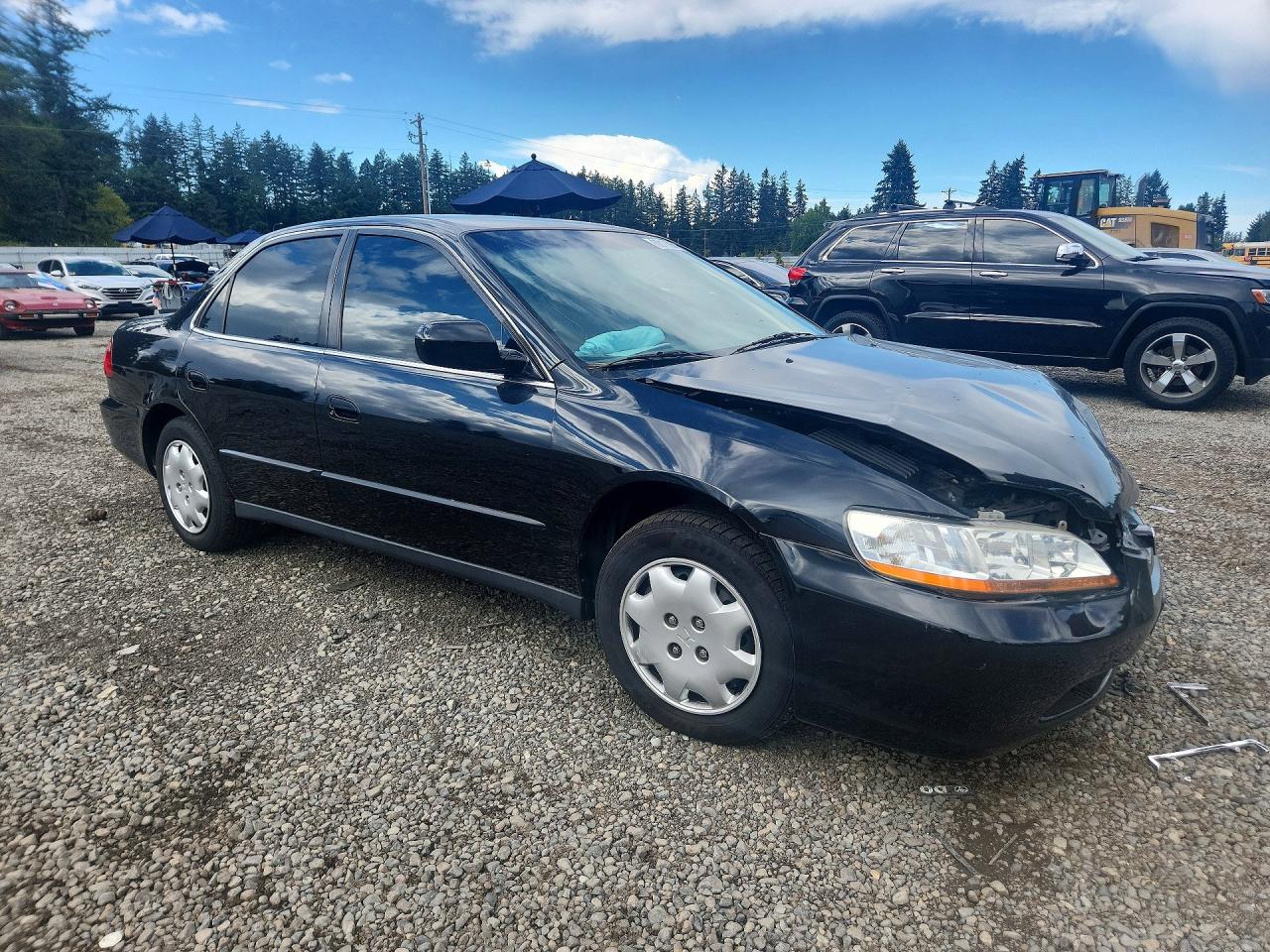 2000 Honda Accord Lx Black vin: JHMCG5642YC028150
