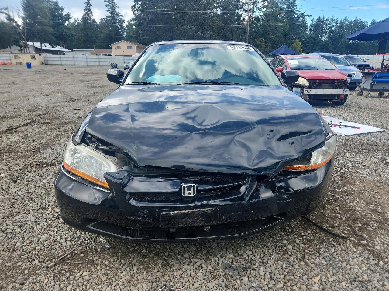2000 Honda Accord Lx Black vin: JHMCG5642YC028150