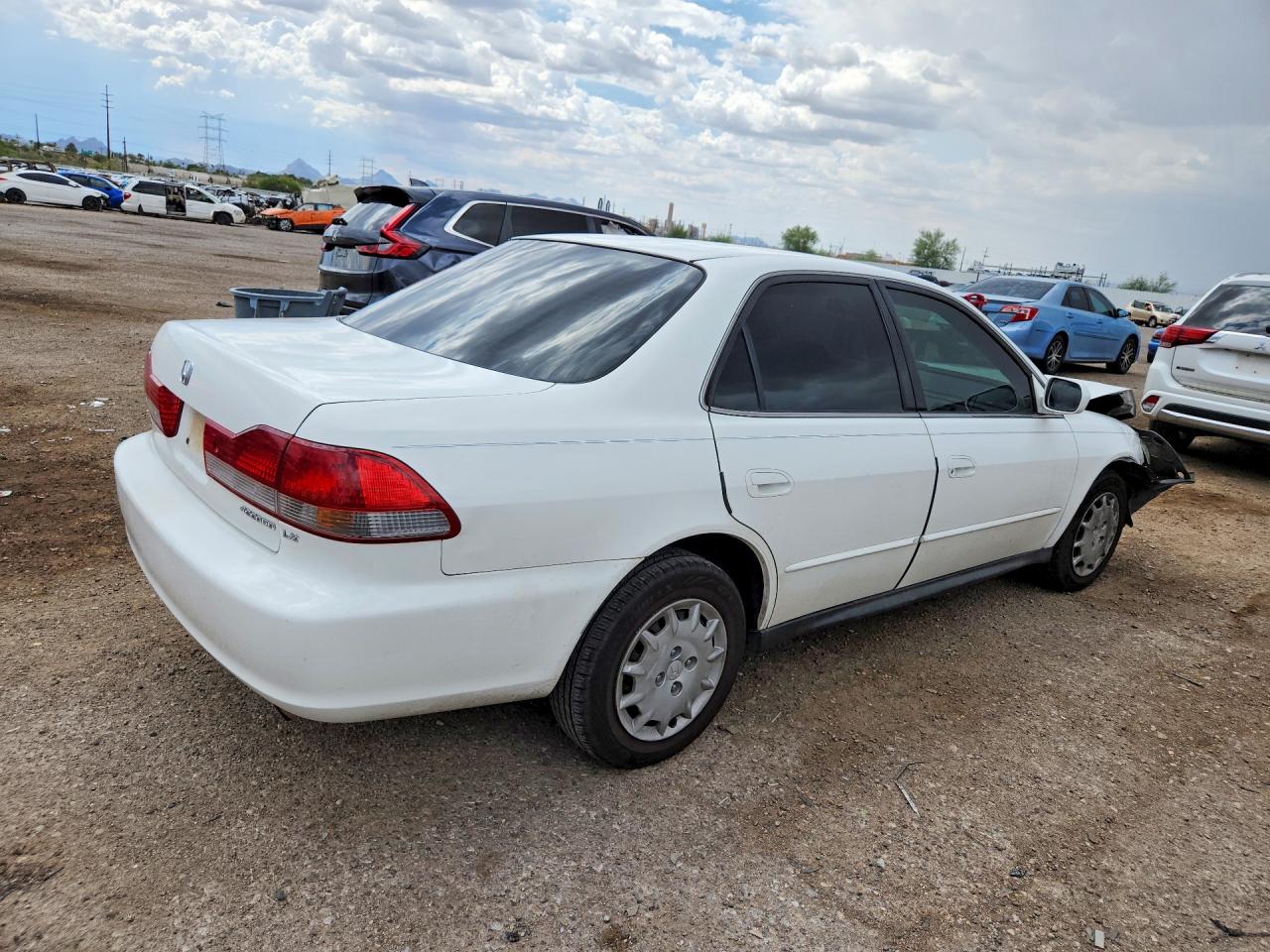 2001 Honda Accord Lx Белый vin: JHMCG56431C031824