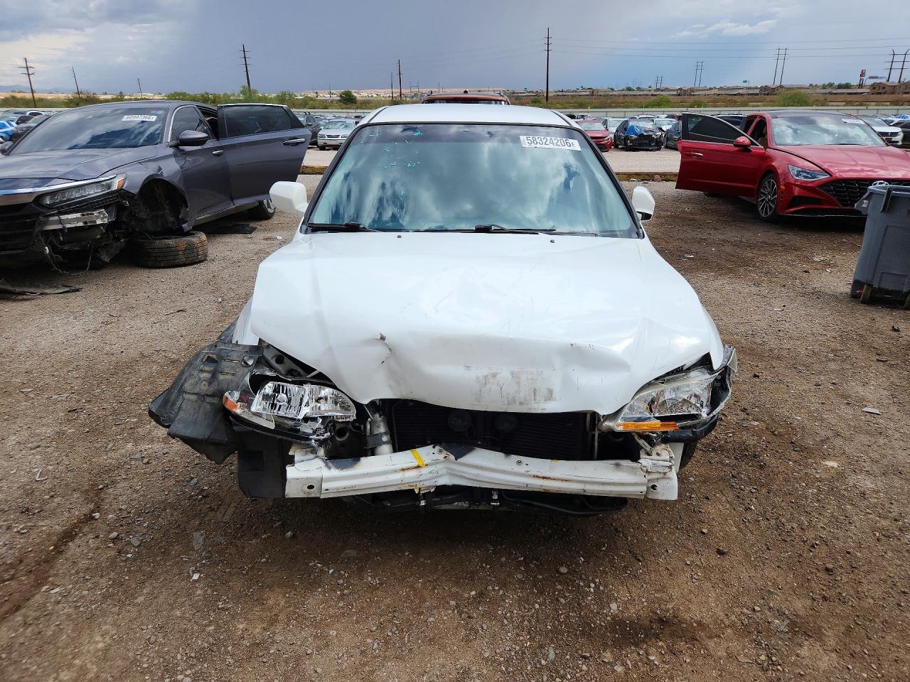 2001 Honda Accord Lx Белый vin: JHMCG56431C031824