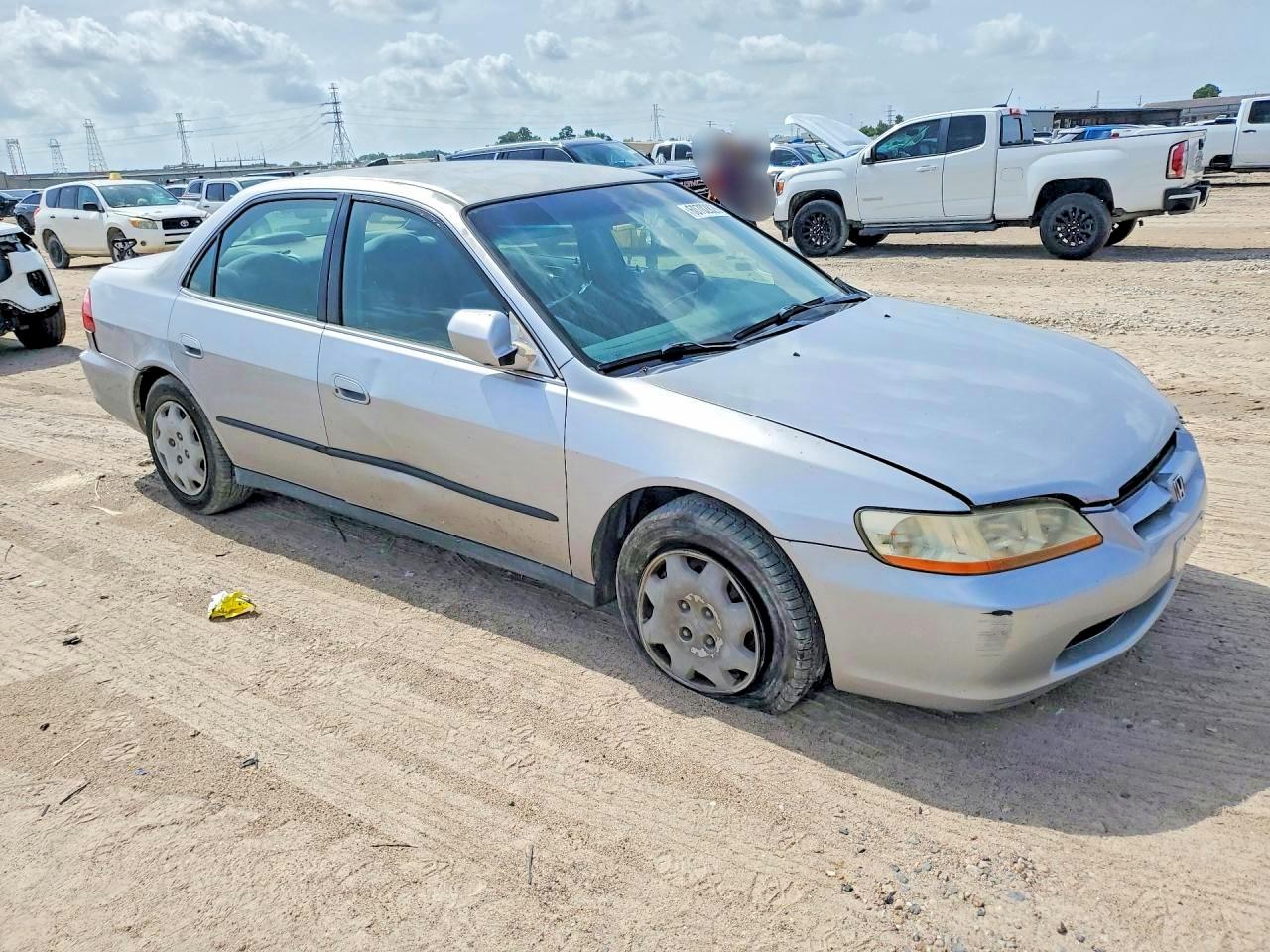 1999 Honda Accord Lx Silver vin: JHMCG5643XC048325