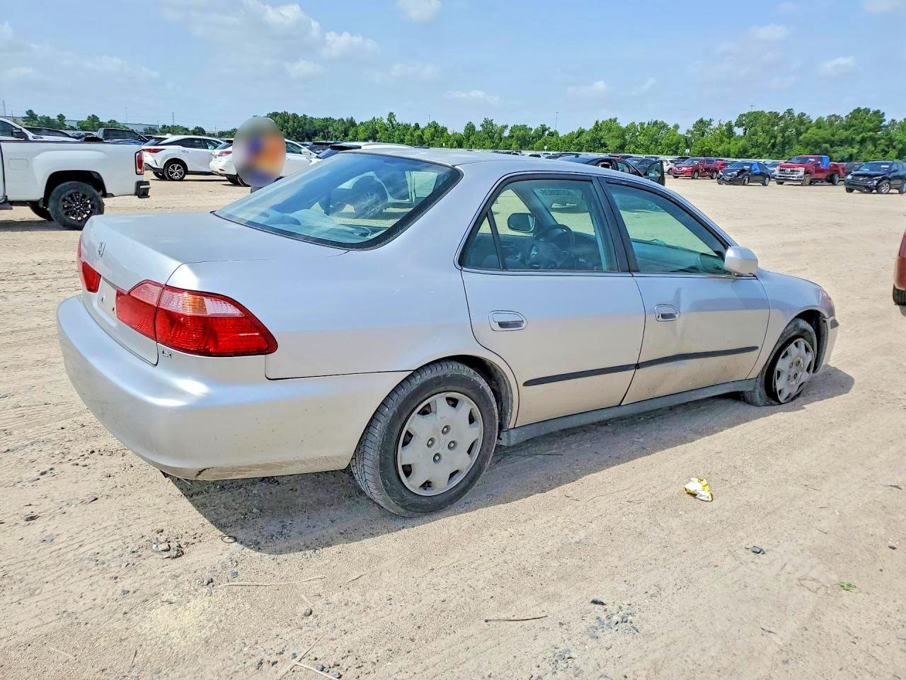 1999 Honda Accord Lx Silver vin: JHMCG5643XC048325