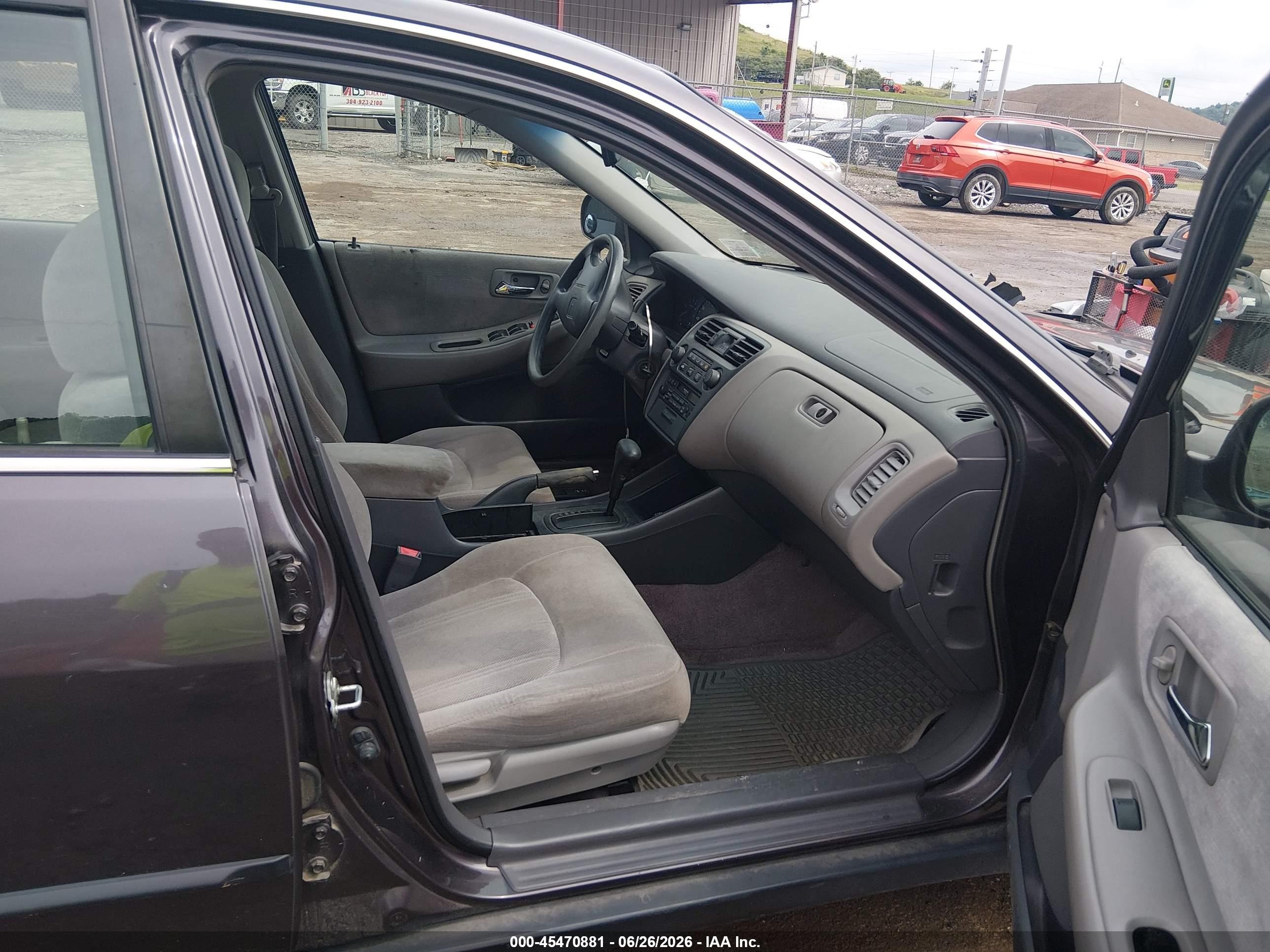 1999 Honda Accord Lx Gray vin: JHMCG5644XC021618