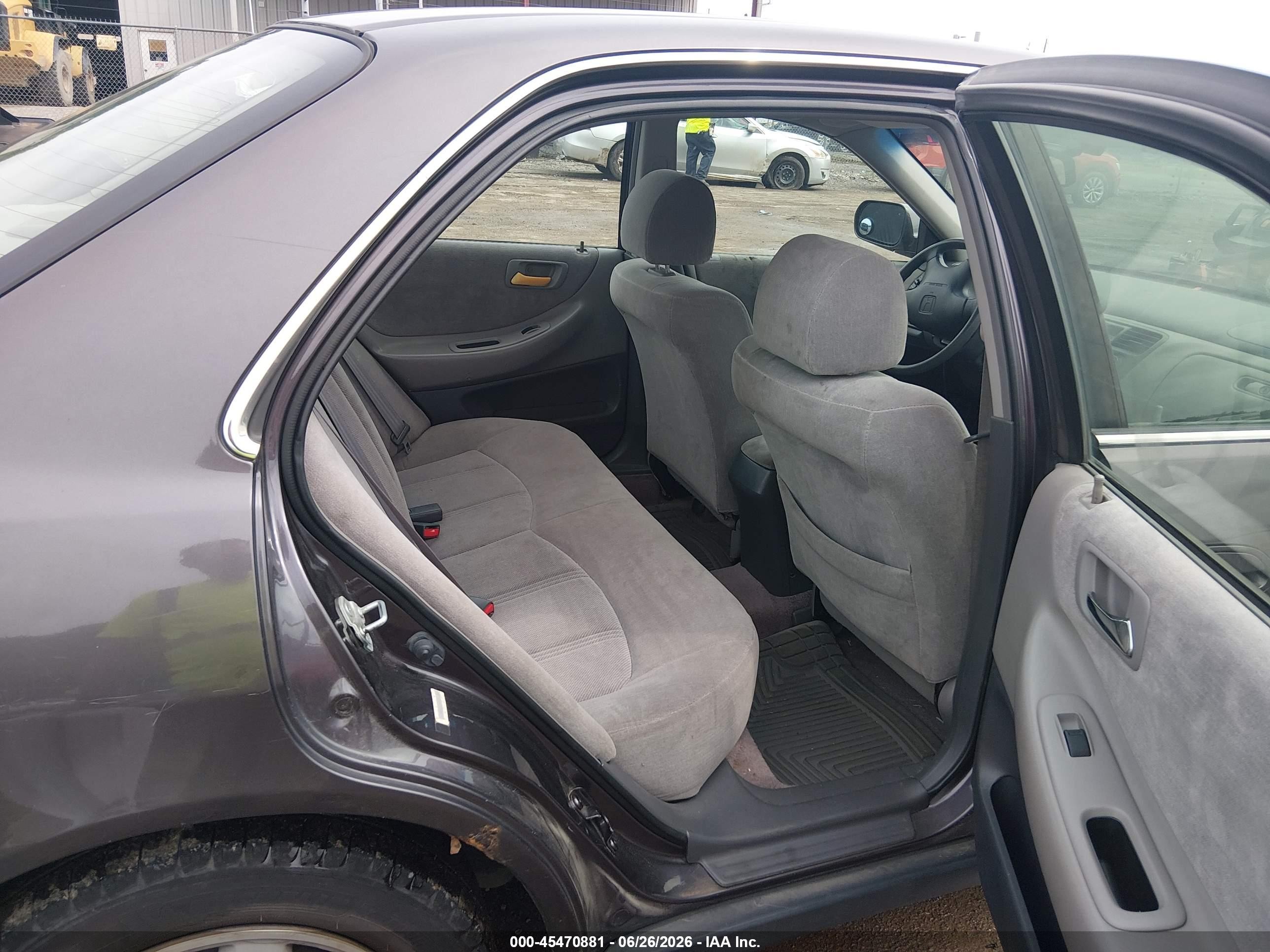 1999 Honda Accord Lx Gray vin: JHMCG5644XC021618