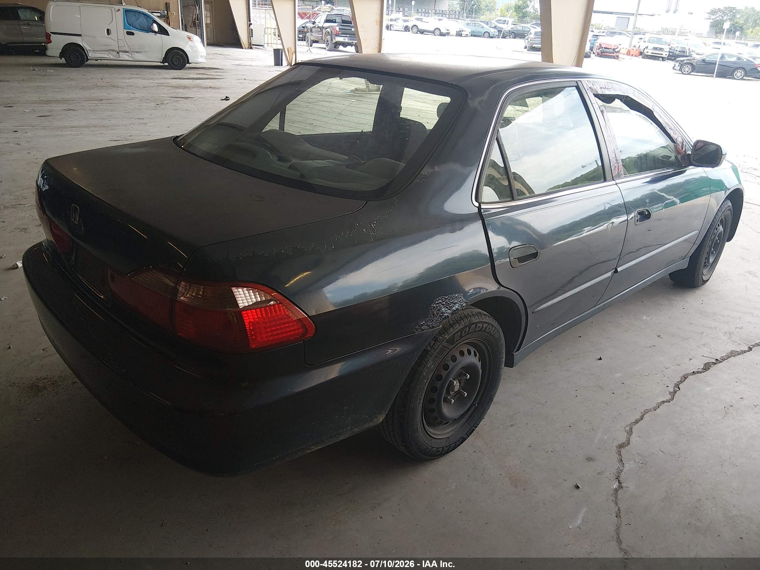 2000 Honda Accord 2.3 Lx Blue vin: JHMCG5644YC016520