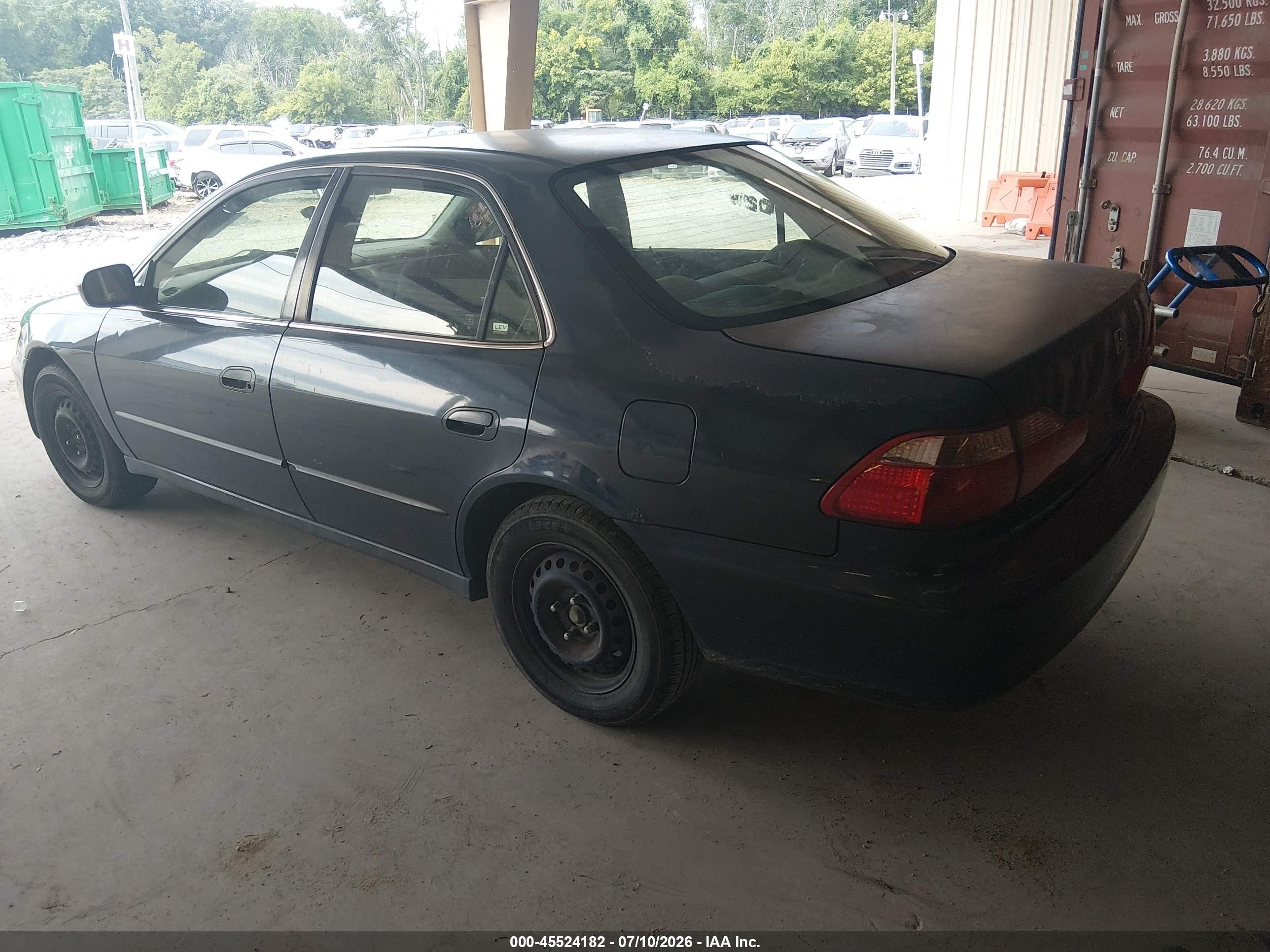 2000 Honda Accord 2.3 Lx Blue vin: JHMCG5644YC016520