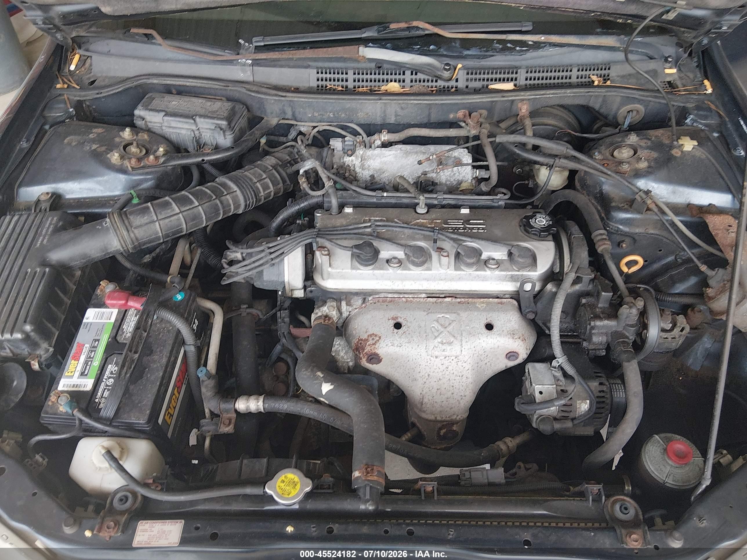 2000 Honda Accord 2.3 Lx Blue vin: JHMCG5644YC016520
