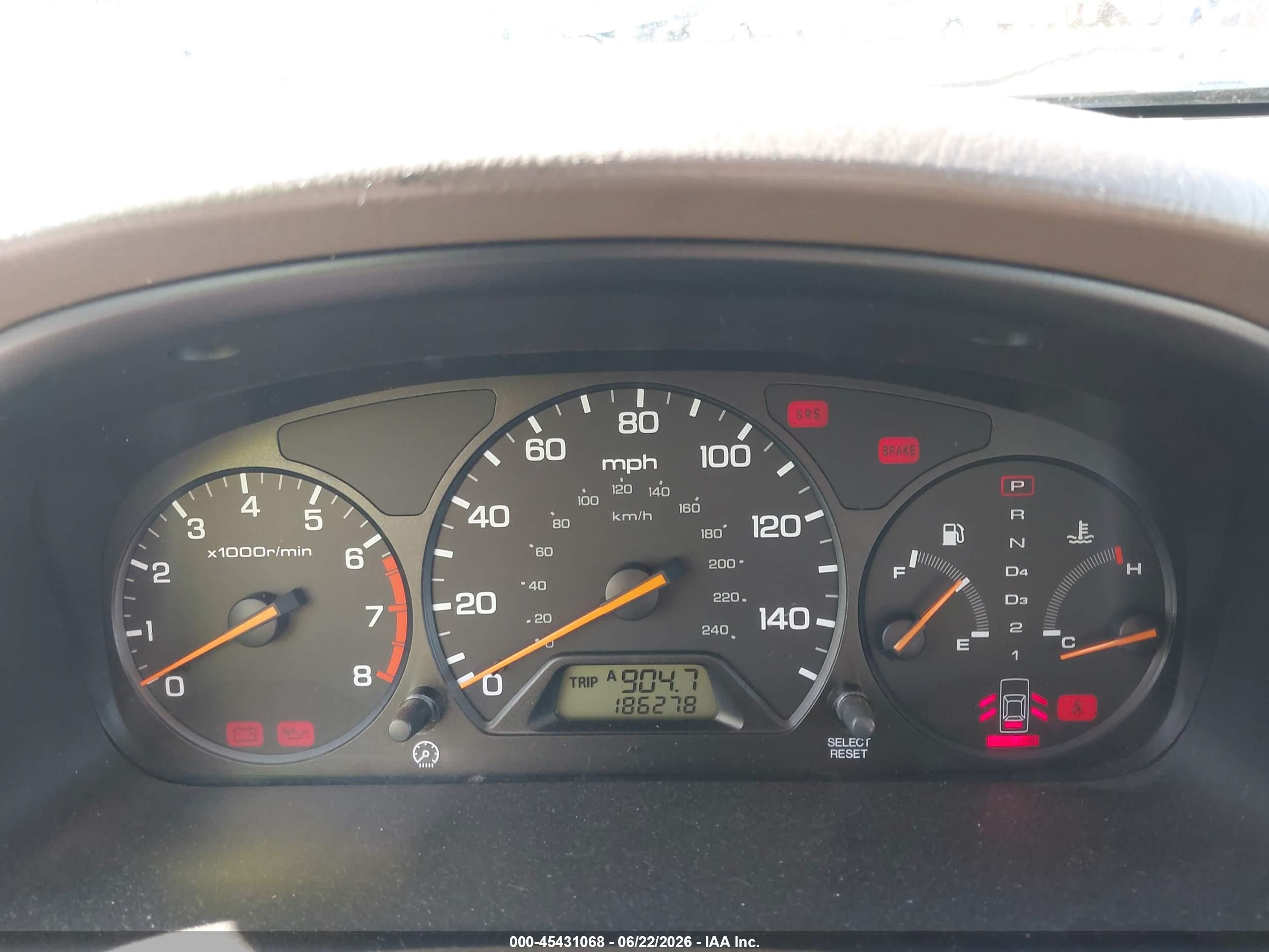 2001 Honda Accord 2.3 Lx Gold vin: JHMCG56451C007511