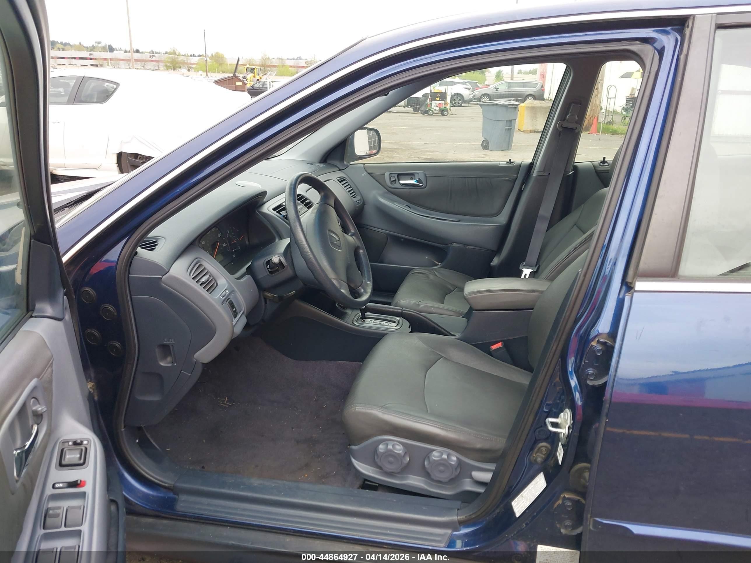 2001 Honda Accord 2.3 Lx Blue vin: JHMCG56451C021506