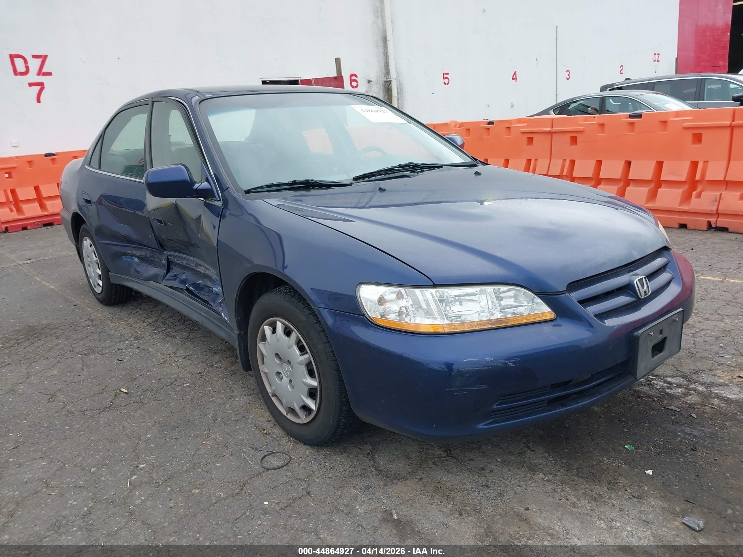 2001 Honda Accord 2.3 Lx Blue vin: JHMCG56451C021506
