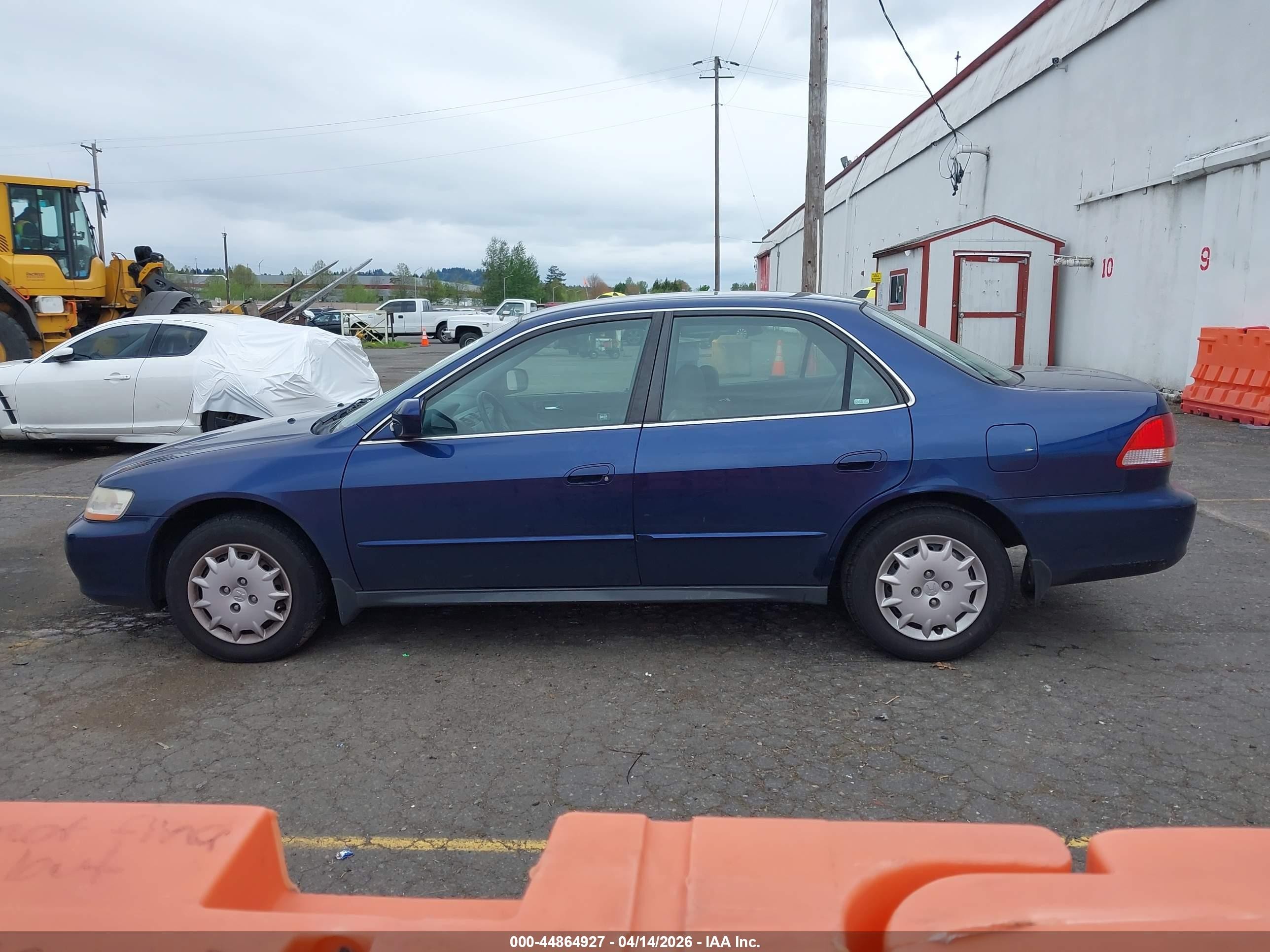 2001 Honda Accord 2.3 Lx Blue vin: JHMCG56451C021506