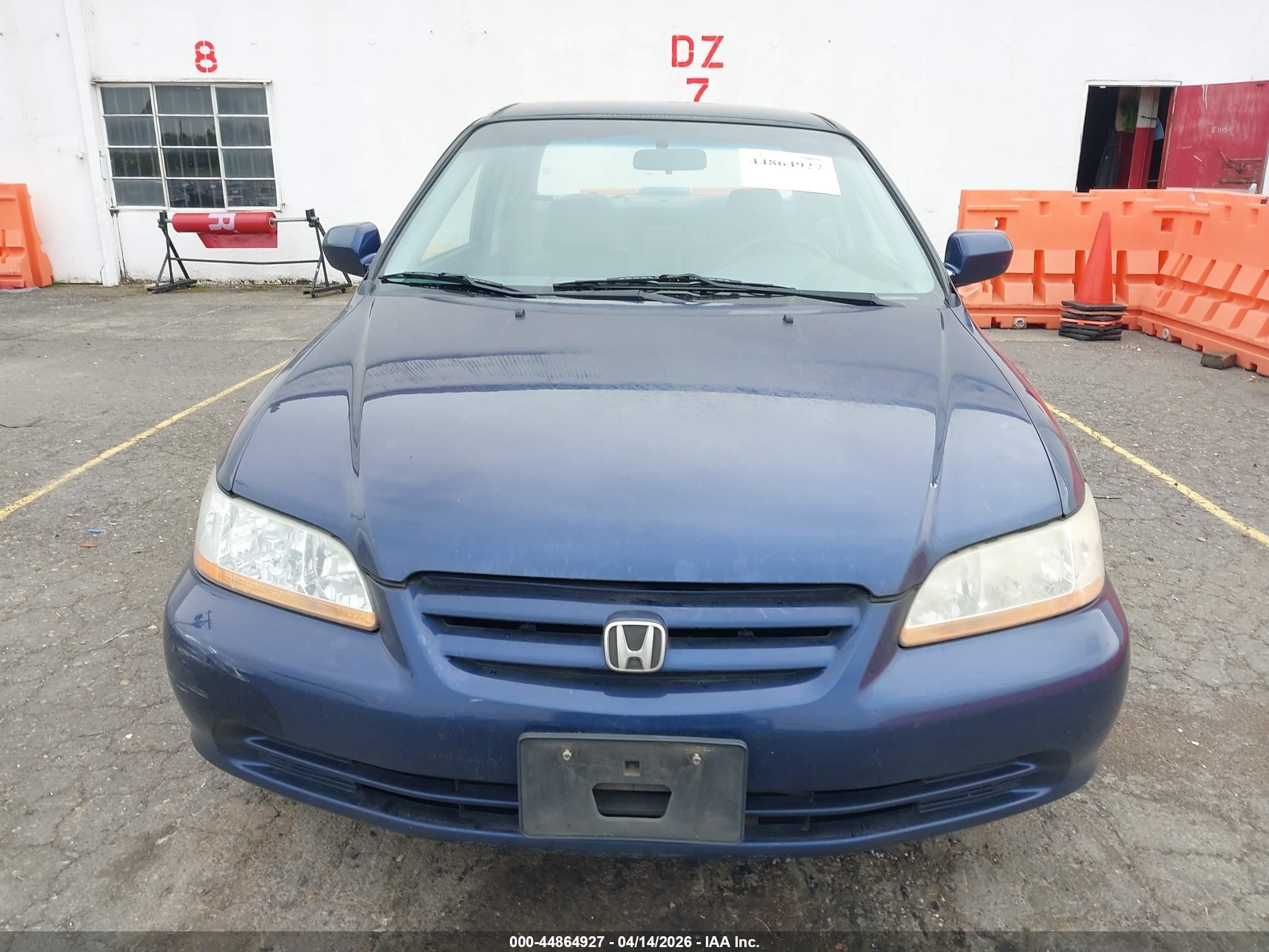 2001 Honda Accord 2.3 Lx Blue vin: JHMCG56451C021506