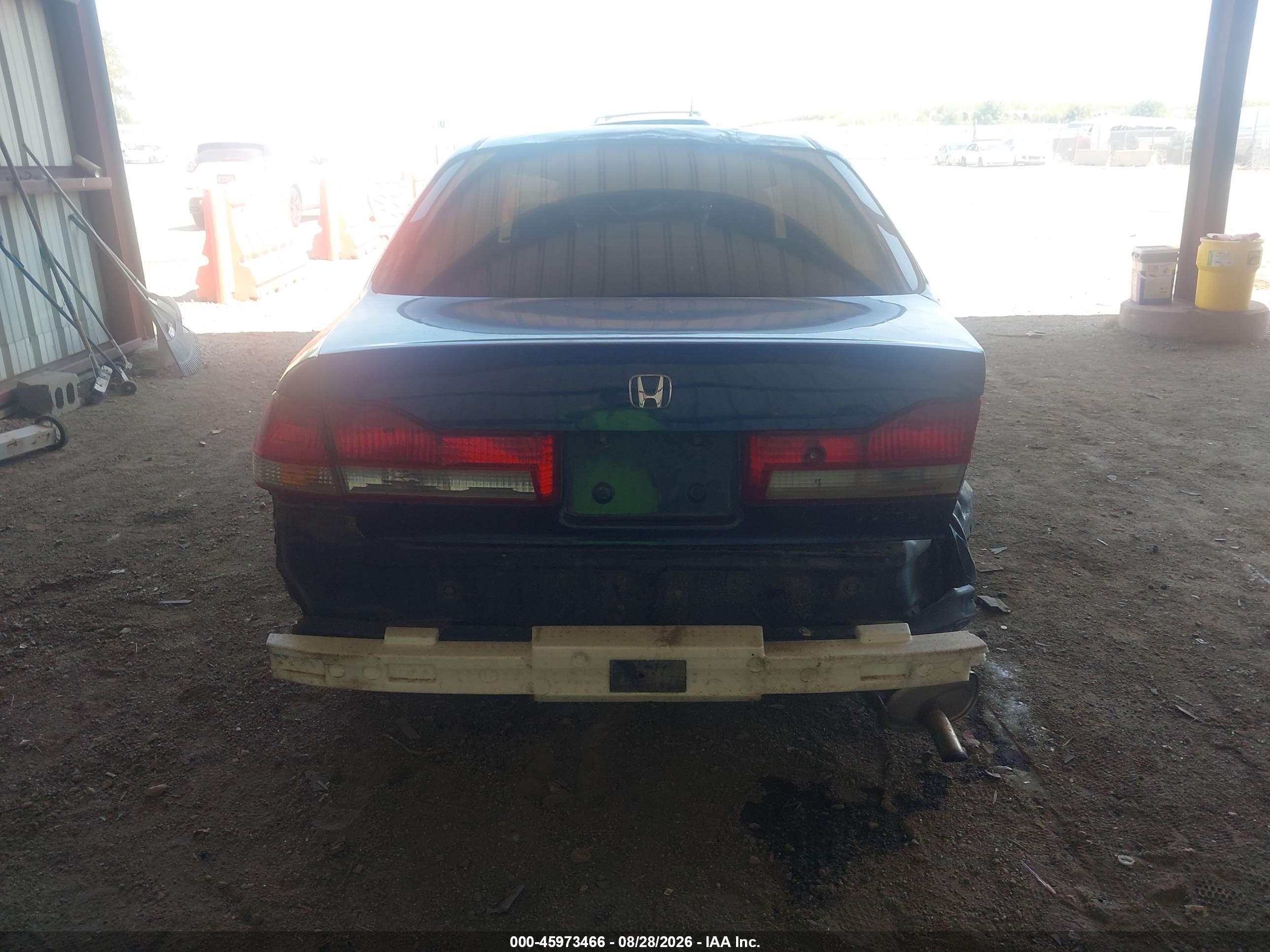 2002 Honda Accord 2.3 Lx Blue vin: JHMCG56452C001760