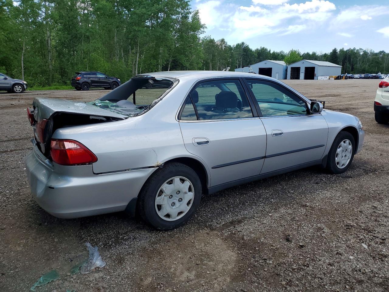 1999 Honda Accord Lx Silver vin: JHMCG5645XC800185