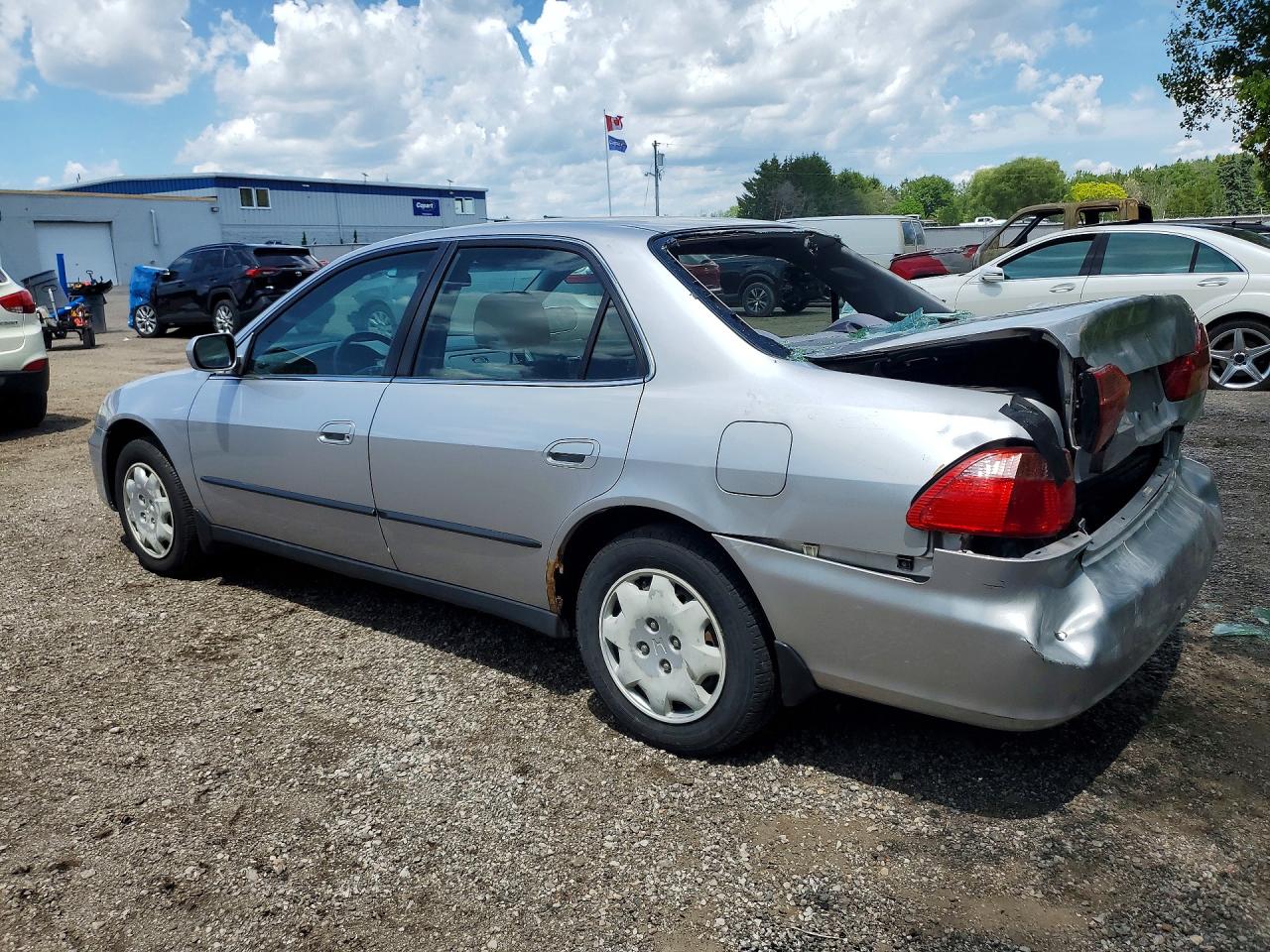 1999 Honda Accord Lx Silver vin: JHMCG5645XC800185