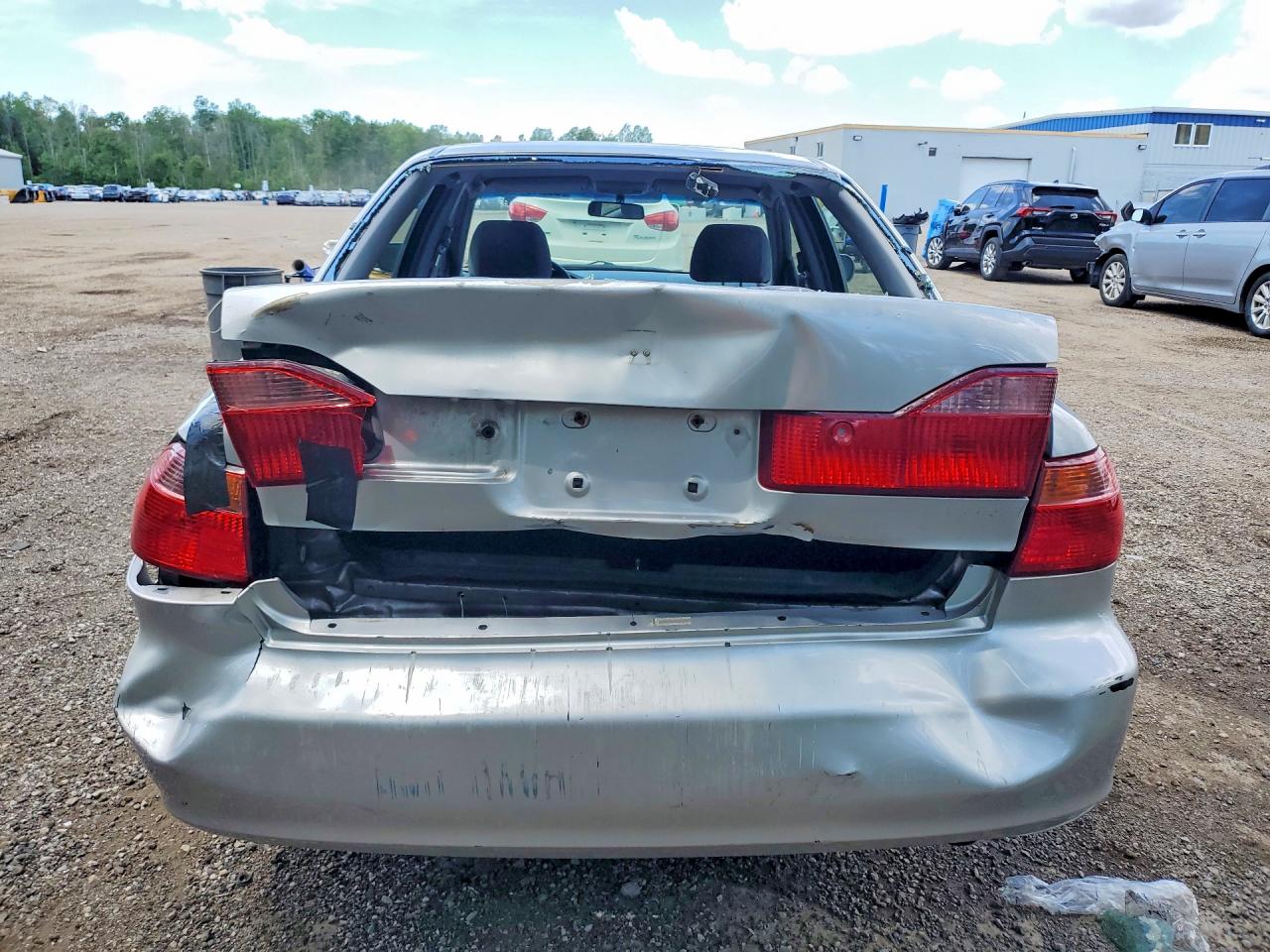 1999 Honda Accord Lx Silver vin: JHMCG5645XC800185