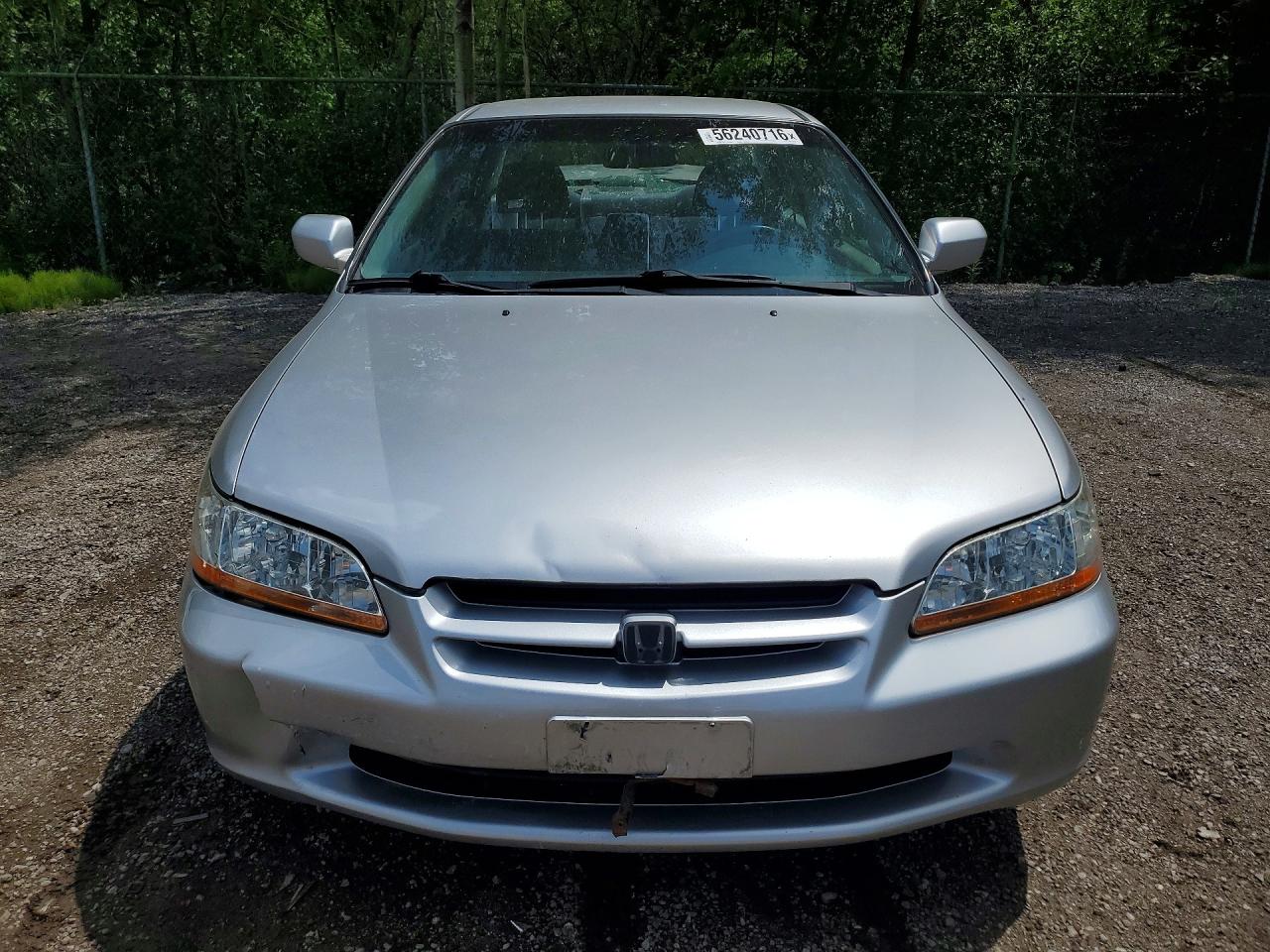 1999 Honda Accord Lx Silver vin: JHMCG5645XC800185