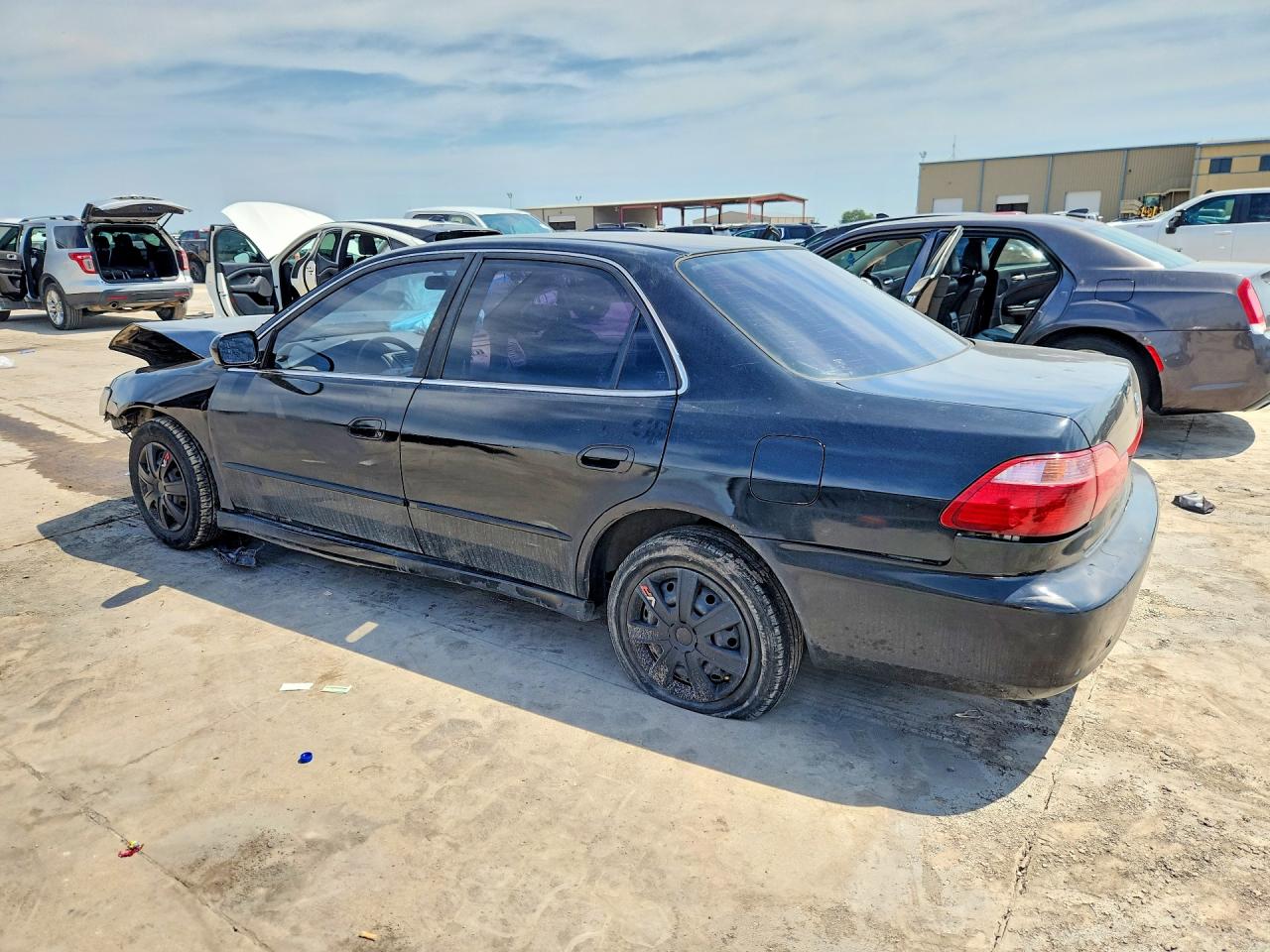 2000 Honda Accord Lx Black vin: JHMCG5645YC035884