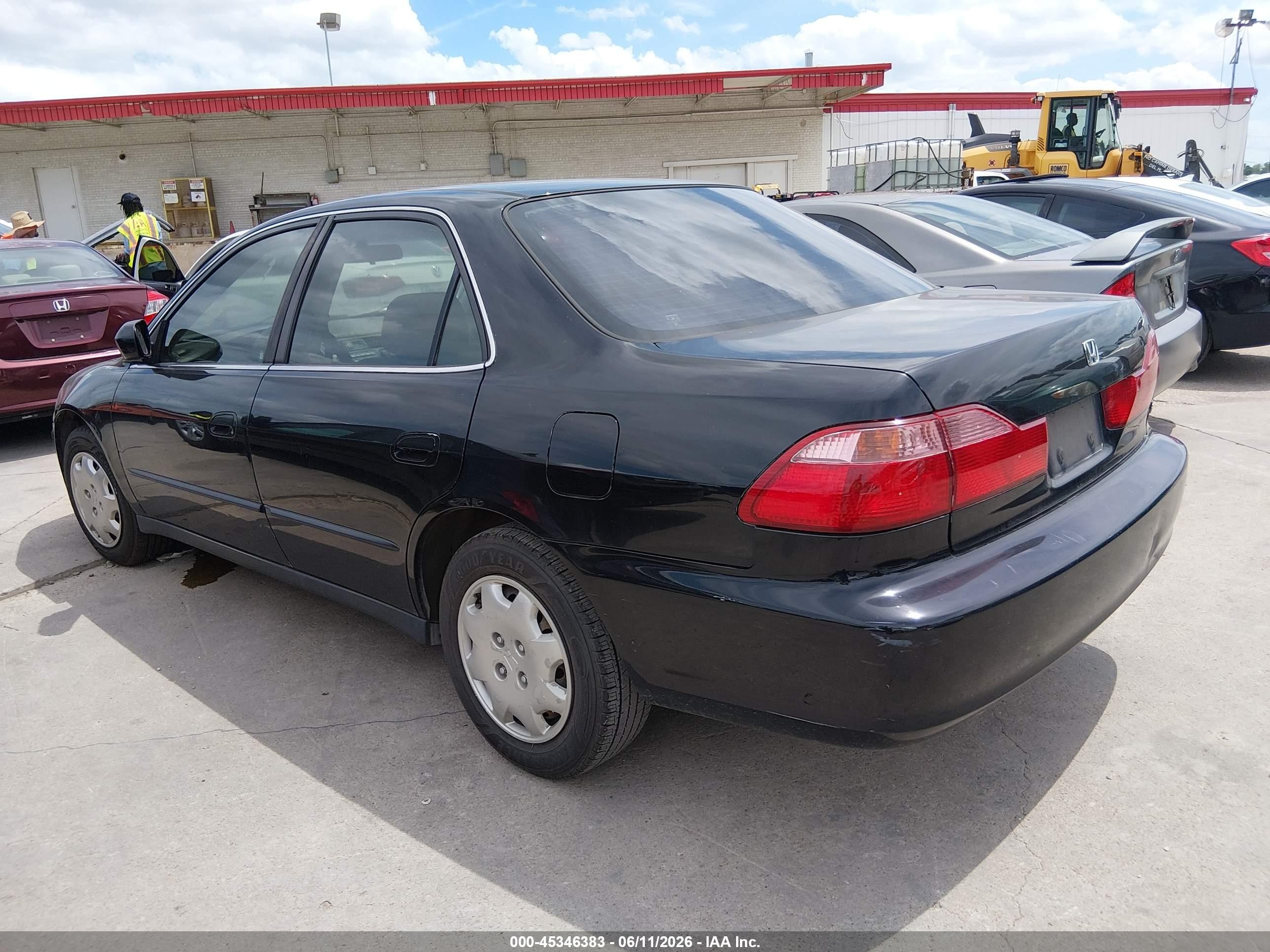 2000 Honda Accord 2.3 Lx Black vin: JHMCG5645YC039997