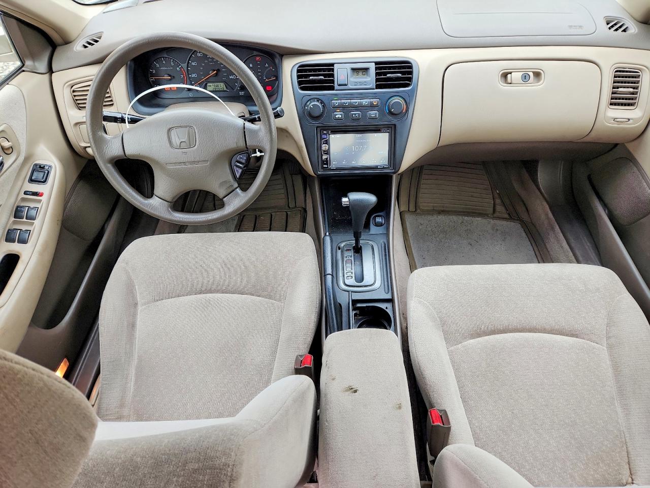 2001 Honda Accord Lx Beige vin: JHMCG56461C005167