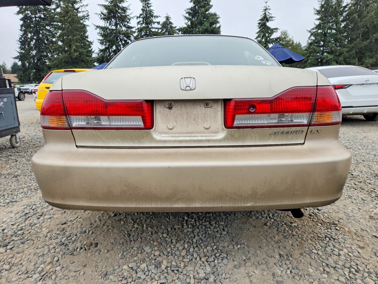 2001 Honda Accord Lx Beige vin: JHMCG56461C005167
