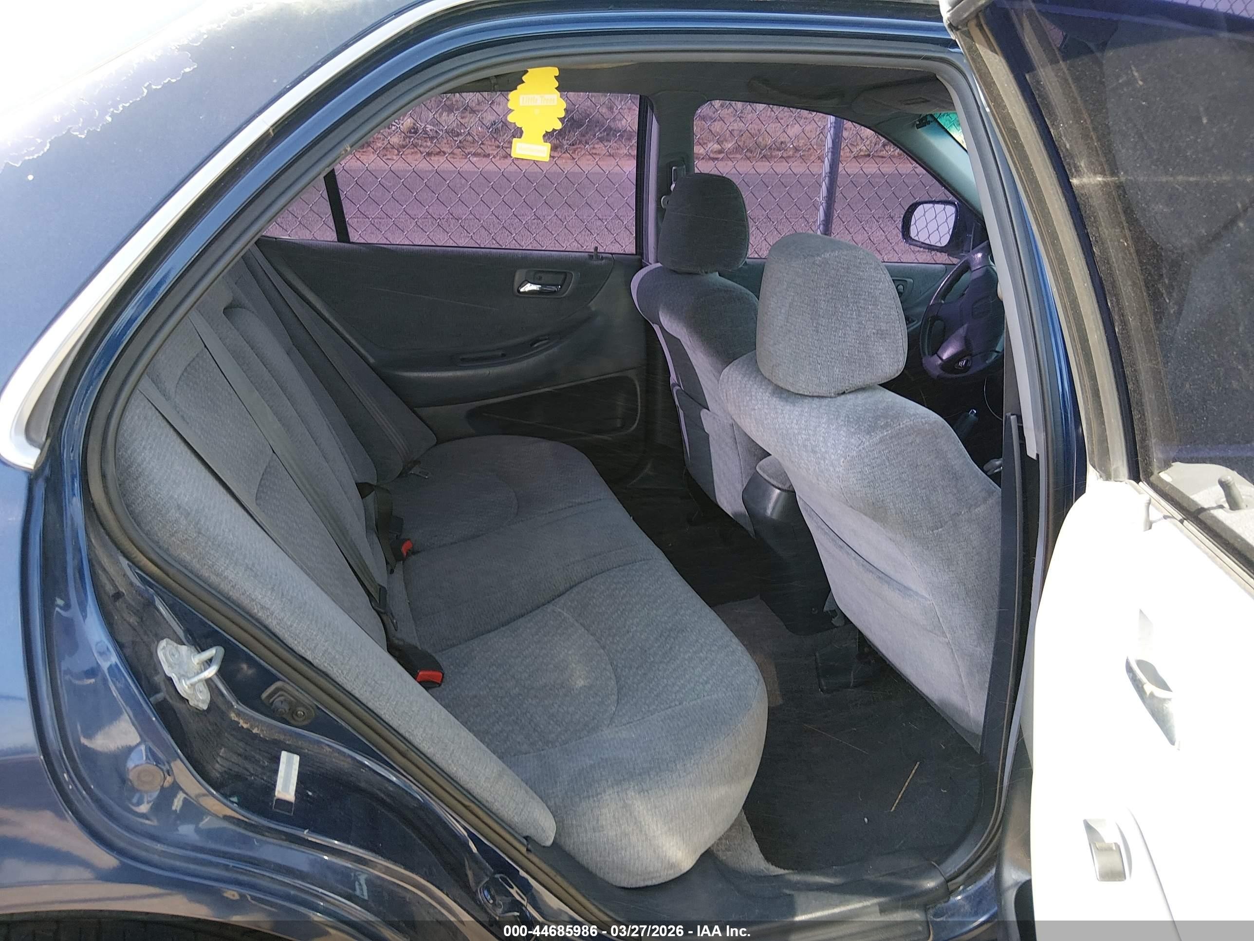 2001 Honda Accord 2.3 Lx Dark Blue vin: JHMCG56461C028688