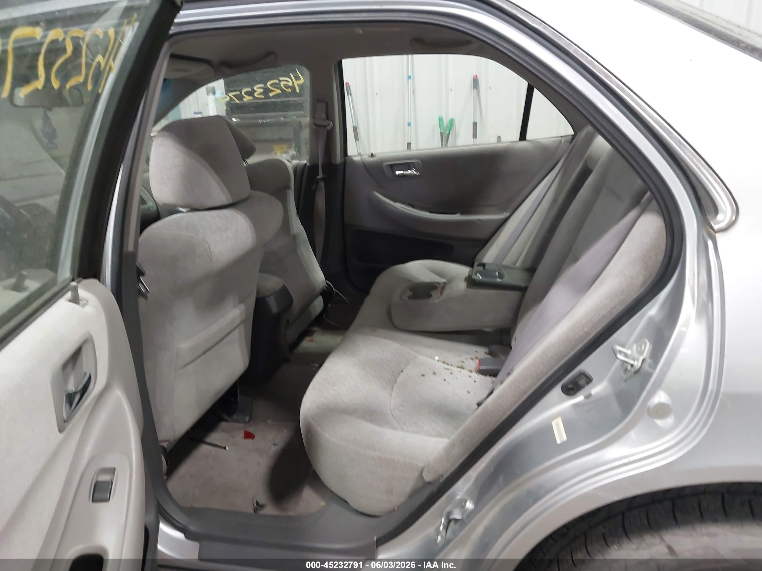 2002 Honda Accord 2.3 Lx Black vin: JHMCG56462C025856