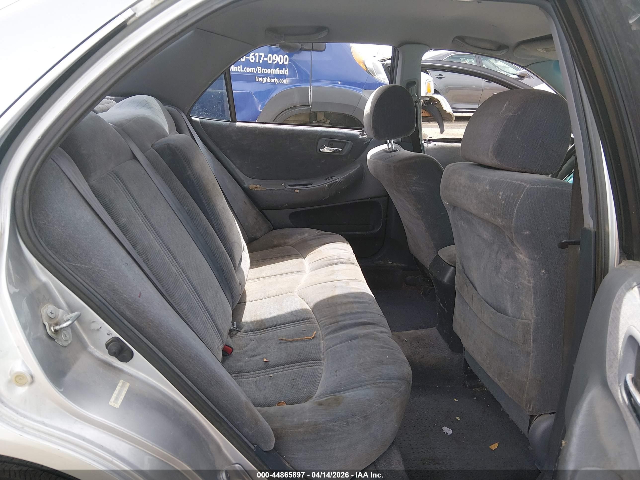 1999 Honda Accord Lx Gray vin: JHMCG5646XC036394