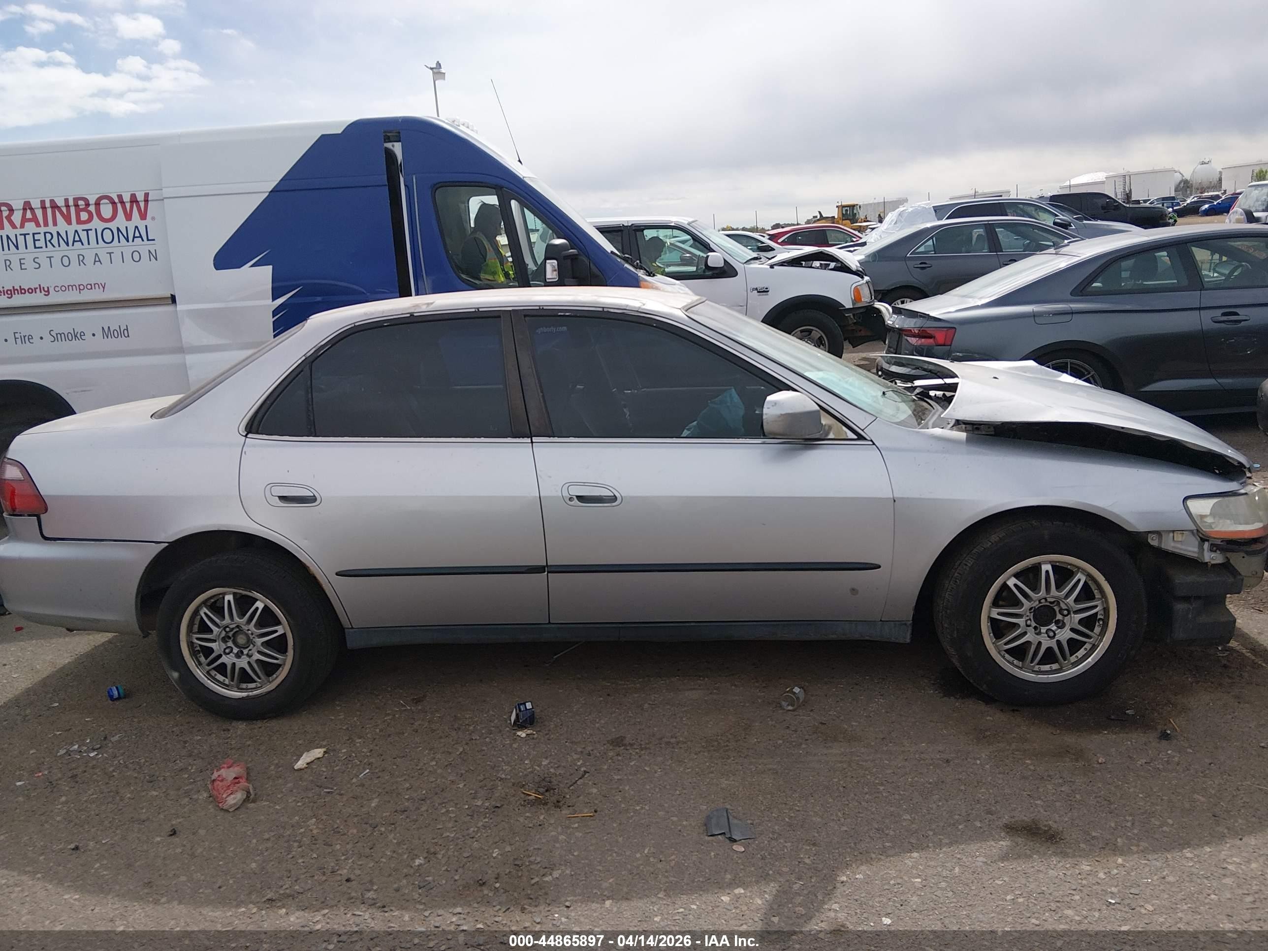 1999 Honda Accord Lx Gray vin: JHMCG5646XC036394