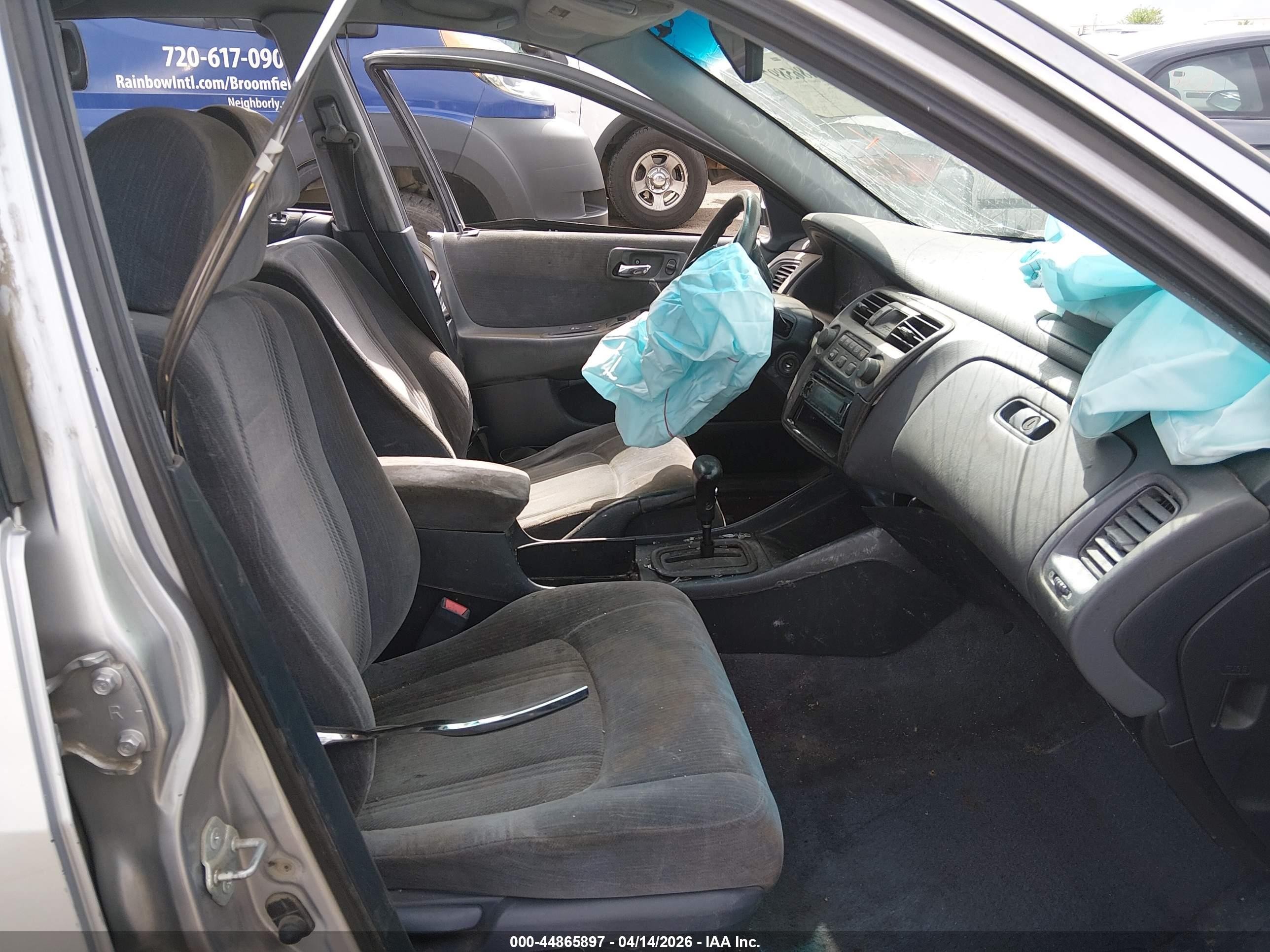 1999 Honda Accord Lx Gray vin: JHMCG5646XC036394
