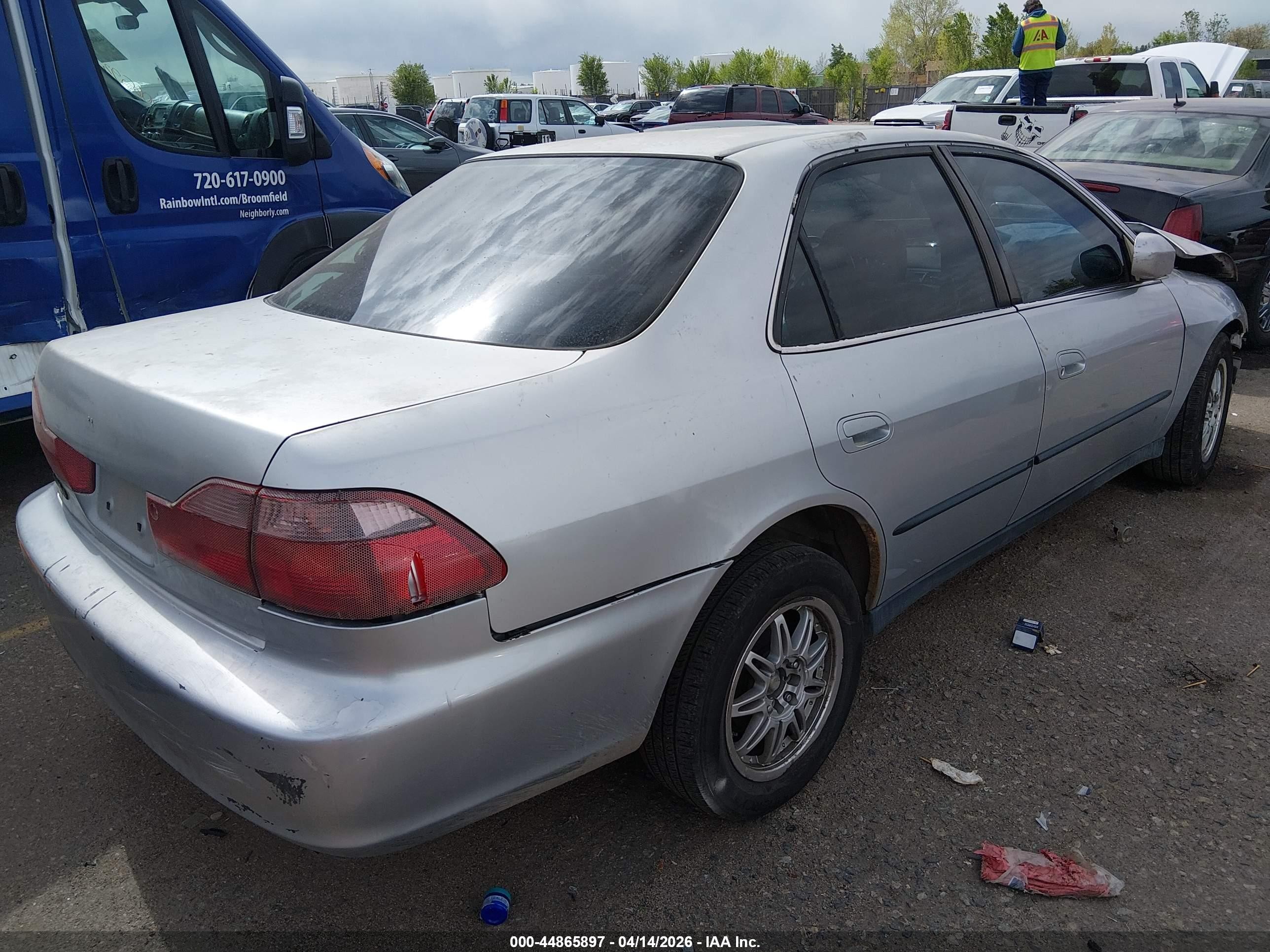 1999 Honda Accord Lx Gray vin: JHMCG5646XC036394