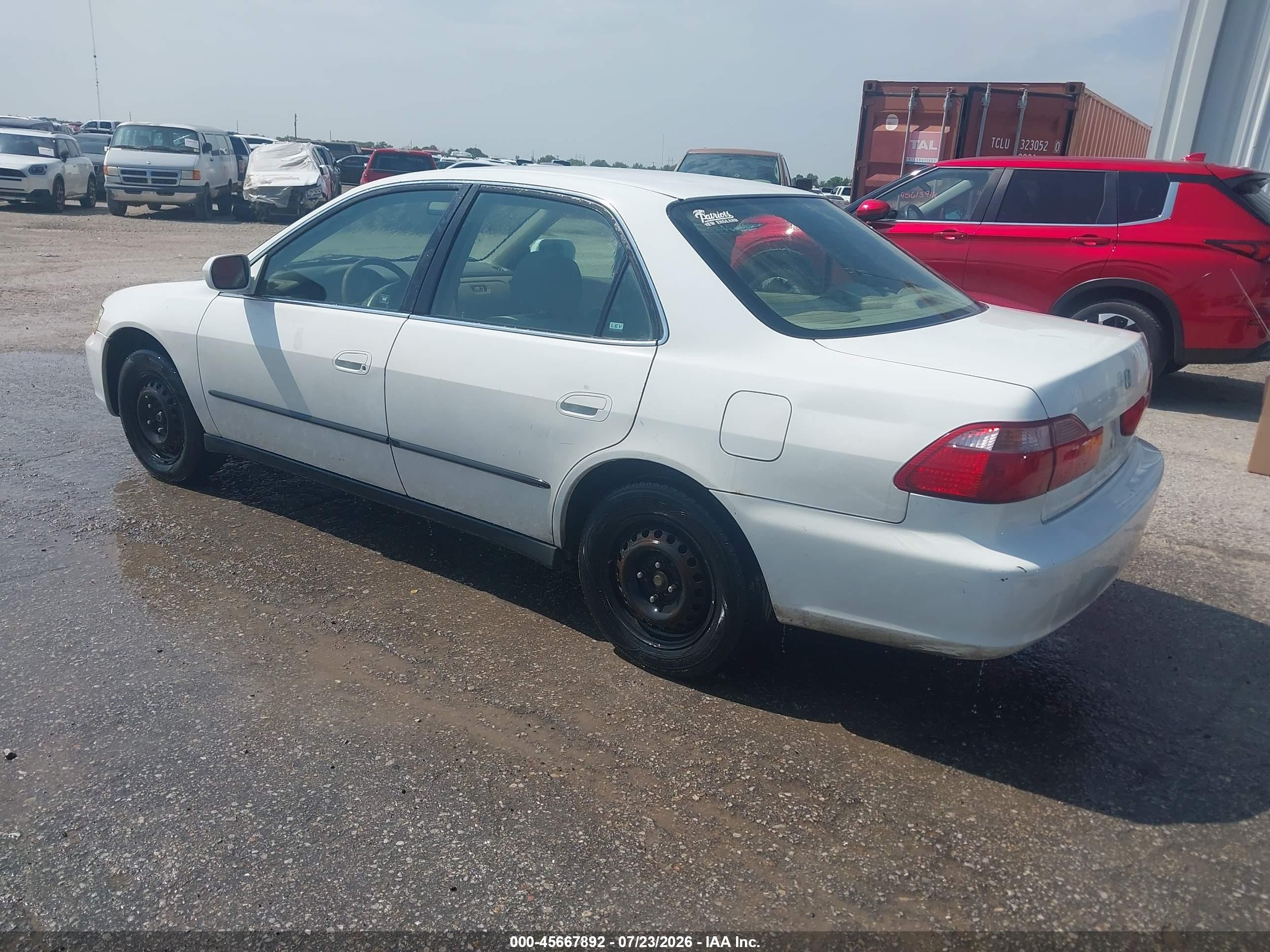 1999 Honda Accord Lx Белый vin: JHMCG5647XC030426