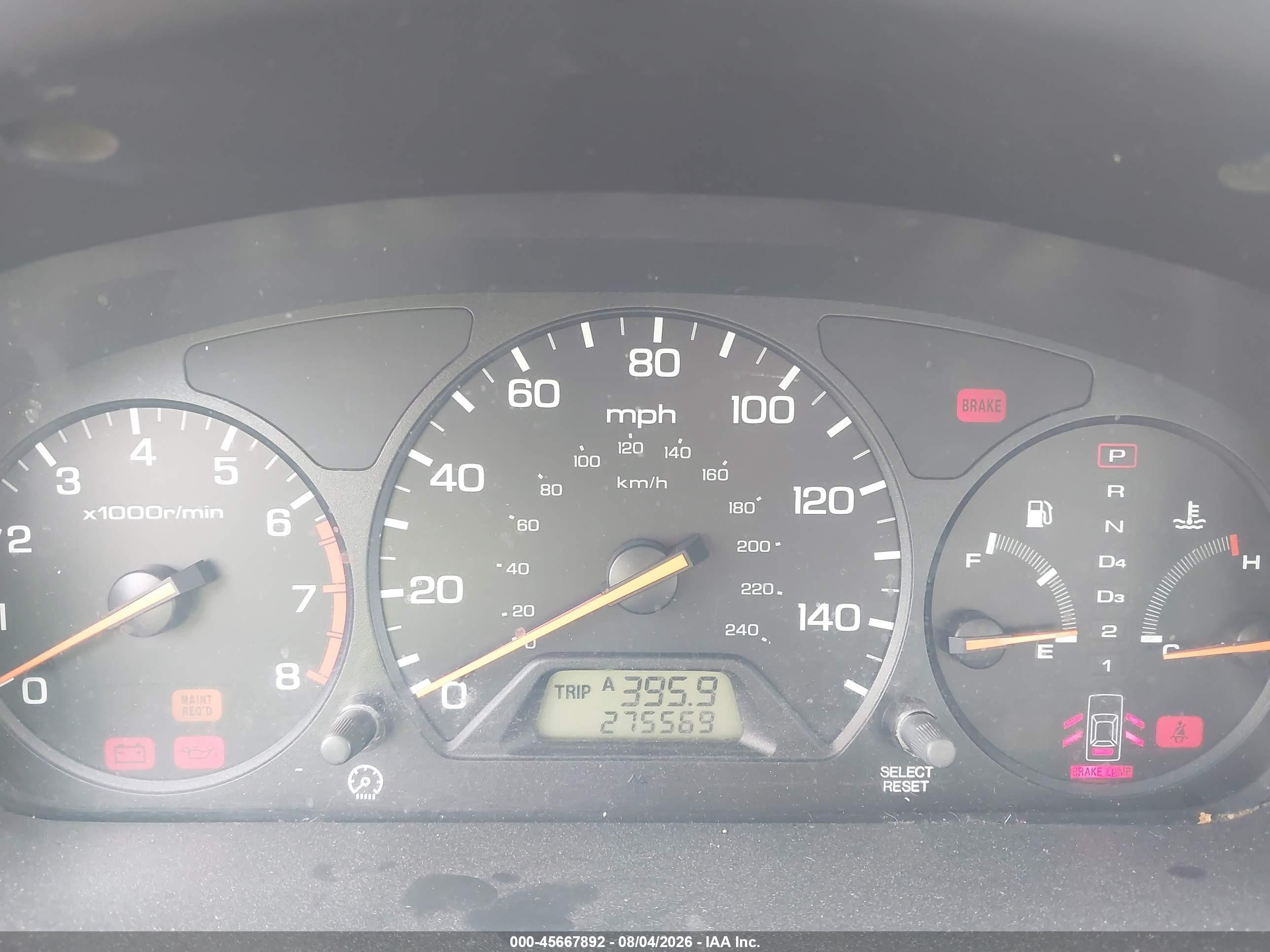 1999 Honda Accord Lx Белый vin: JHMCG5647XC030426
