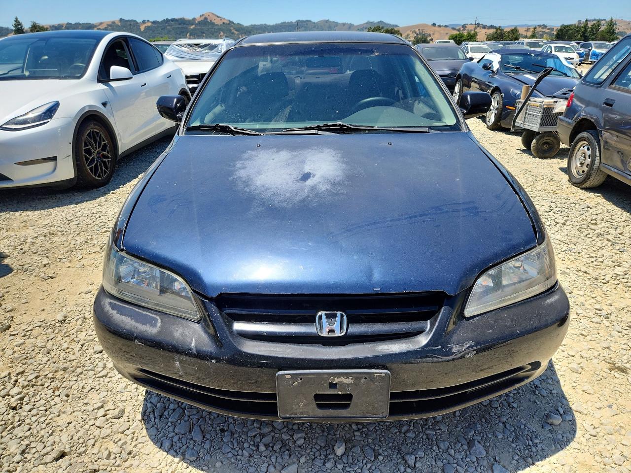 2001 Honda Accord Lx Black vin: JHMCG56481C011844