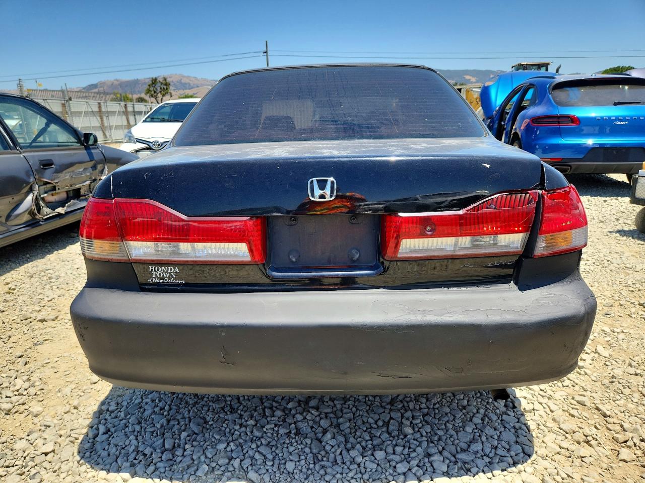 2001 Honda Accord Lx Black vin: JHMCG56481C011844