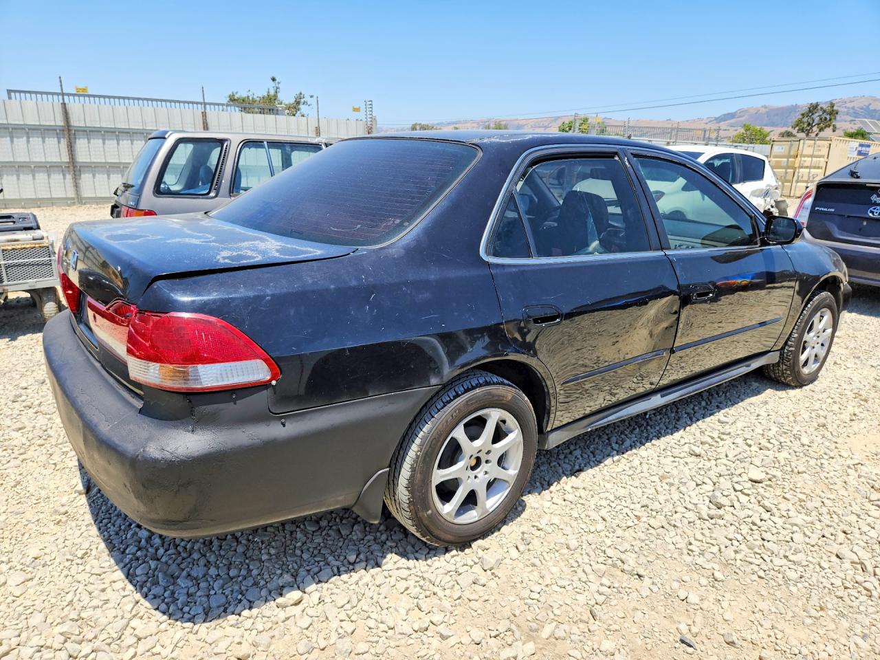 2001 Honda Accord Lx Black vin: JHMCG56481C011844