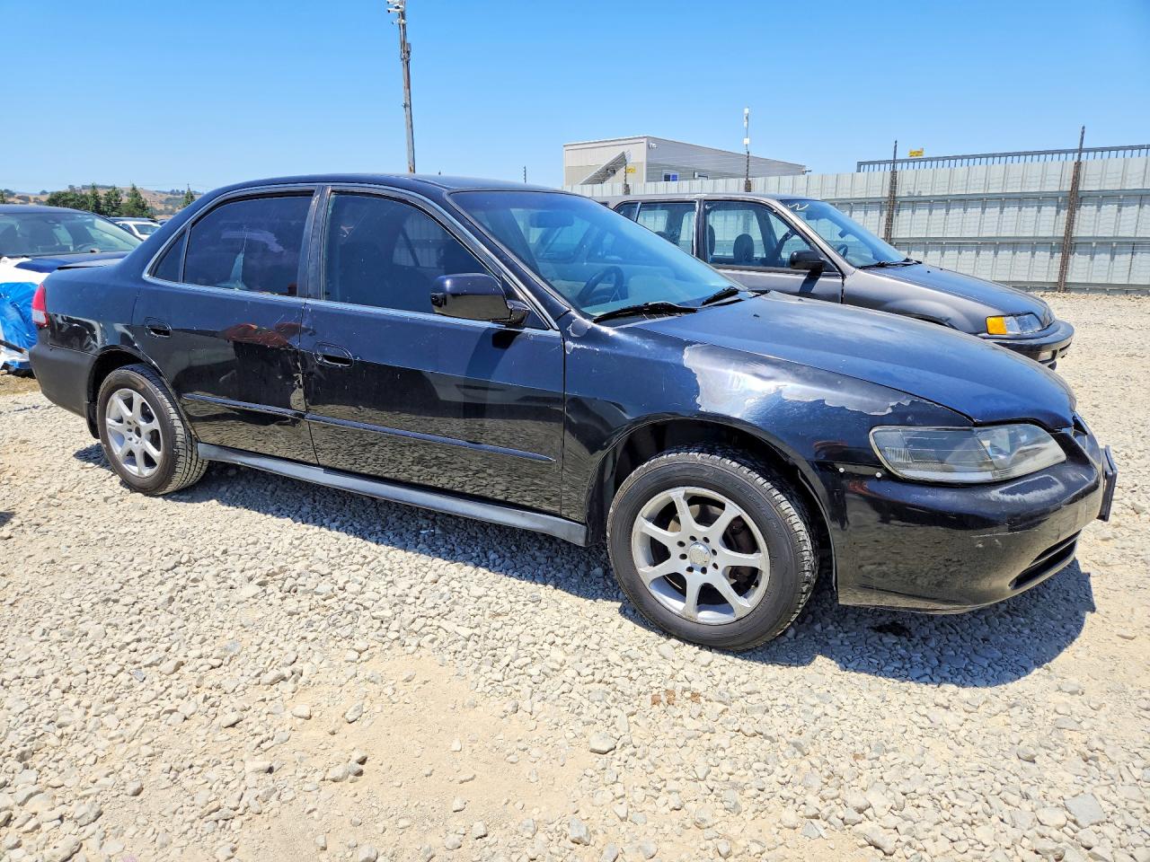 2001 Honda Accord Lx Black vin: JHMCG56481C011844