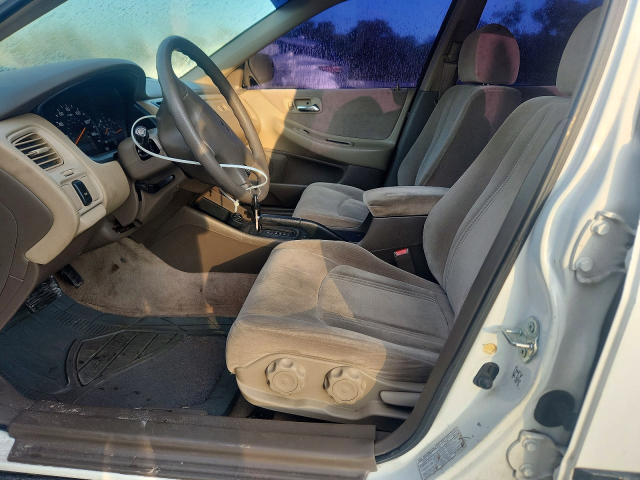 1999 Honda Accord Lx White vin: JHMCG5648XC004174